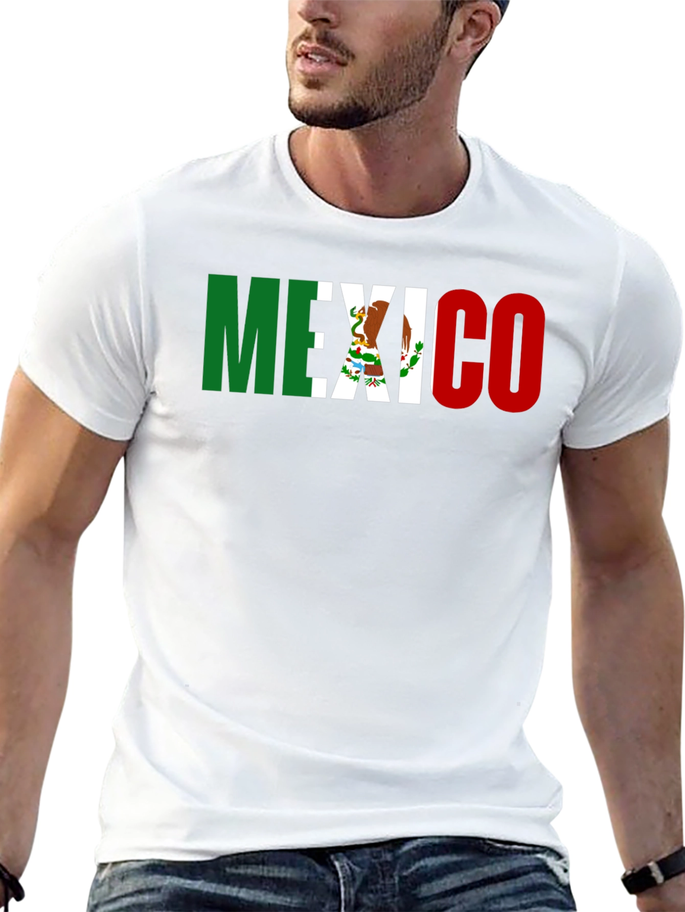 Mexico Flag T-Shirt - Graphic Tee