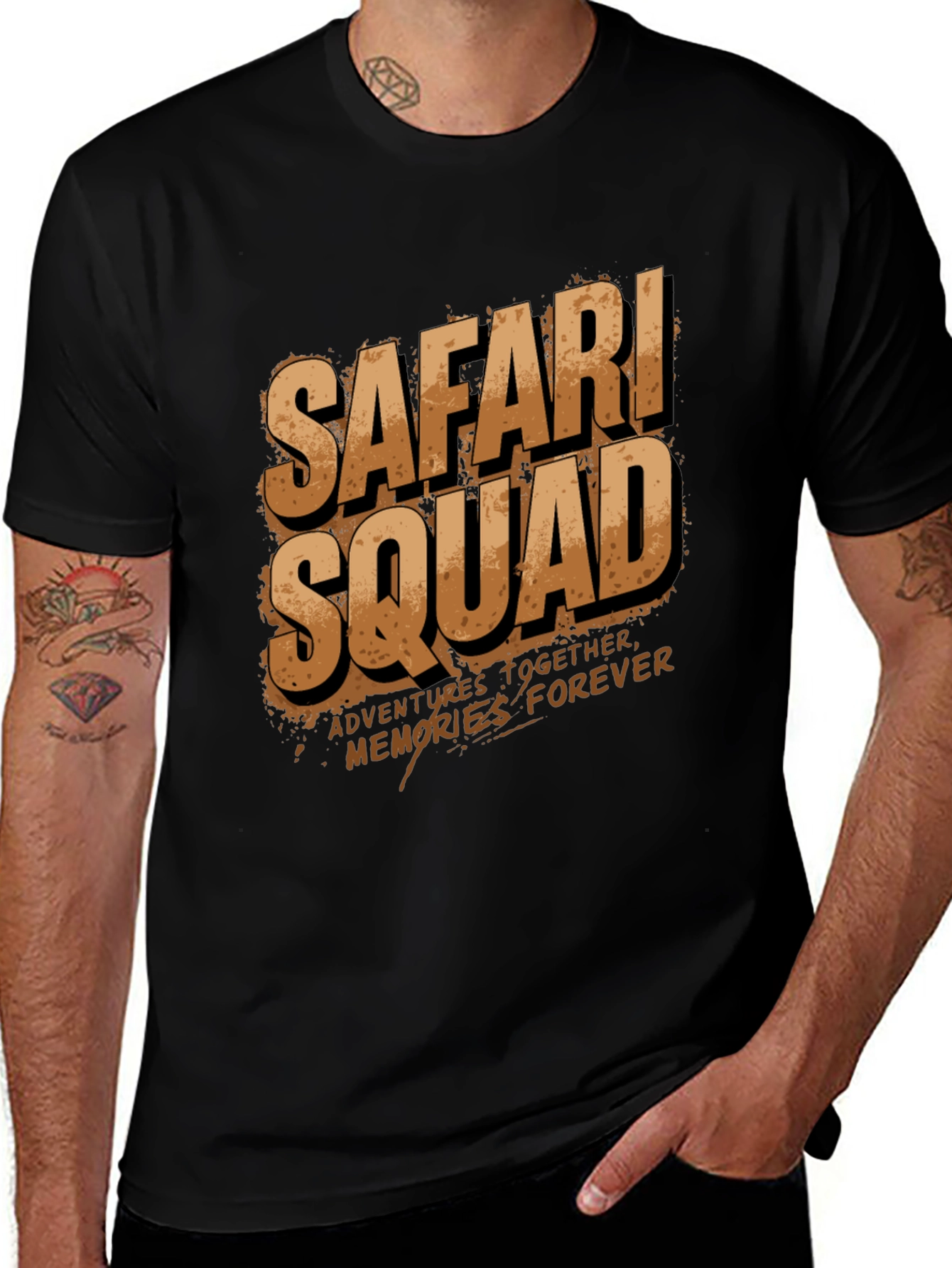 Safari Squad Graphic T-Shirt - Adventure Ready!