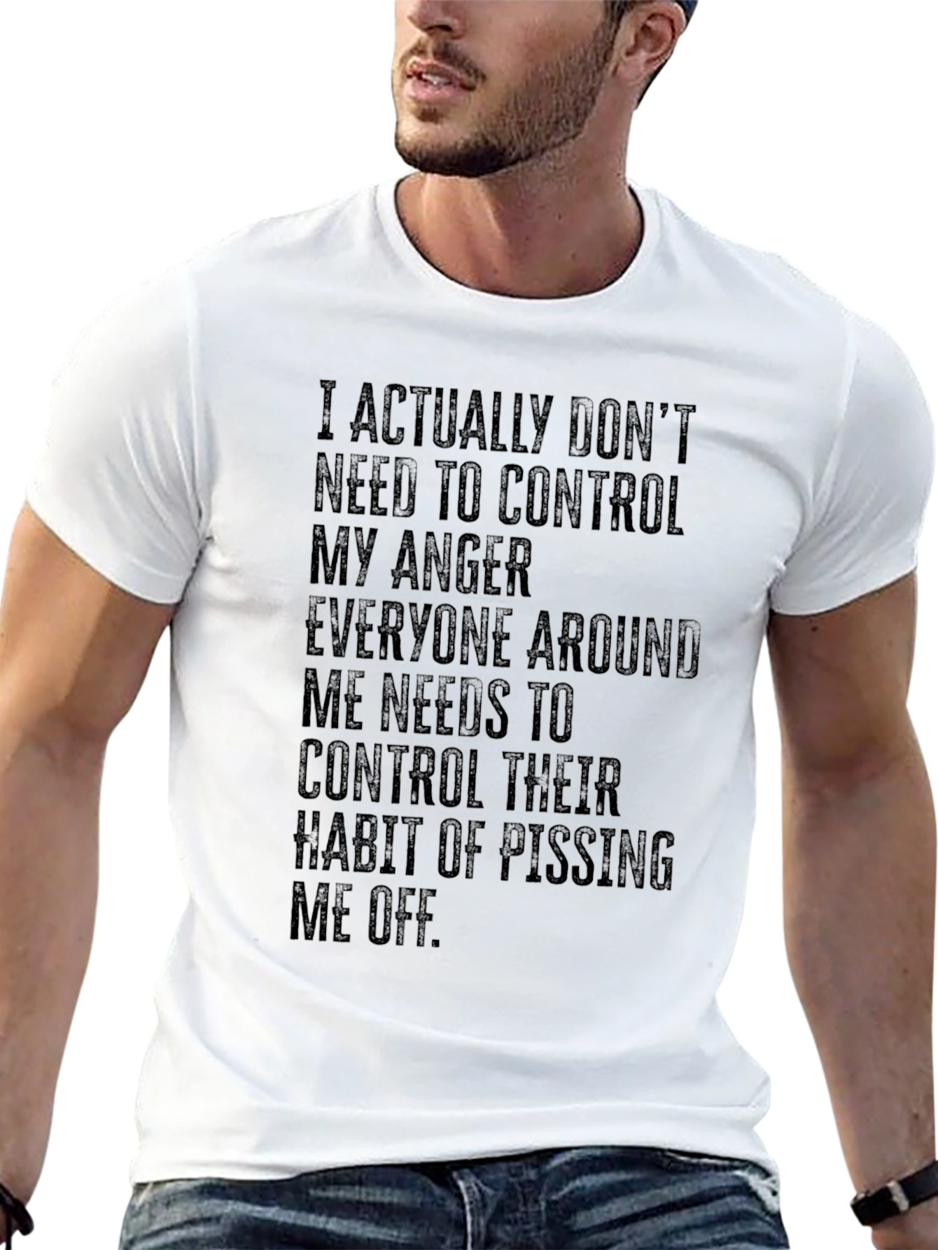 Funny Anger Control T-Shirt