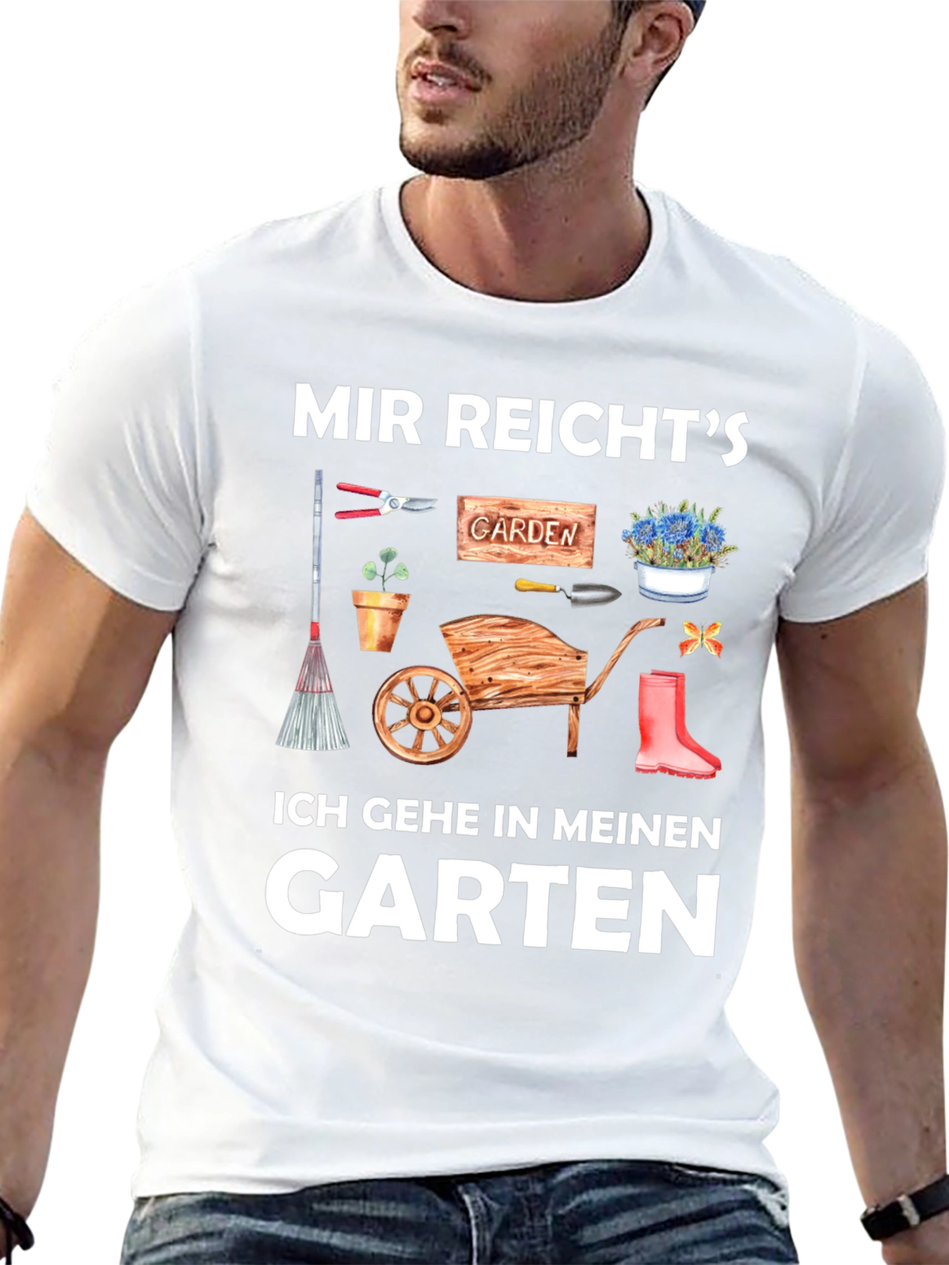 Gardener T-Shirt: Mir Reichts Ich Gehe in Meinen Garten