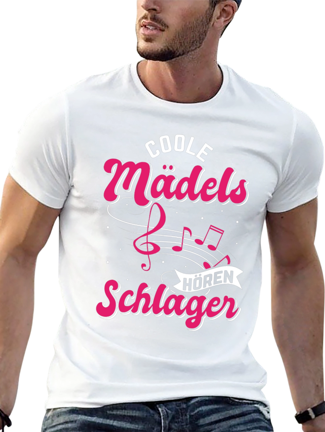 Coole Madels Horen Schlager T-Shirt