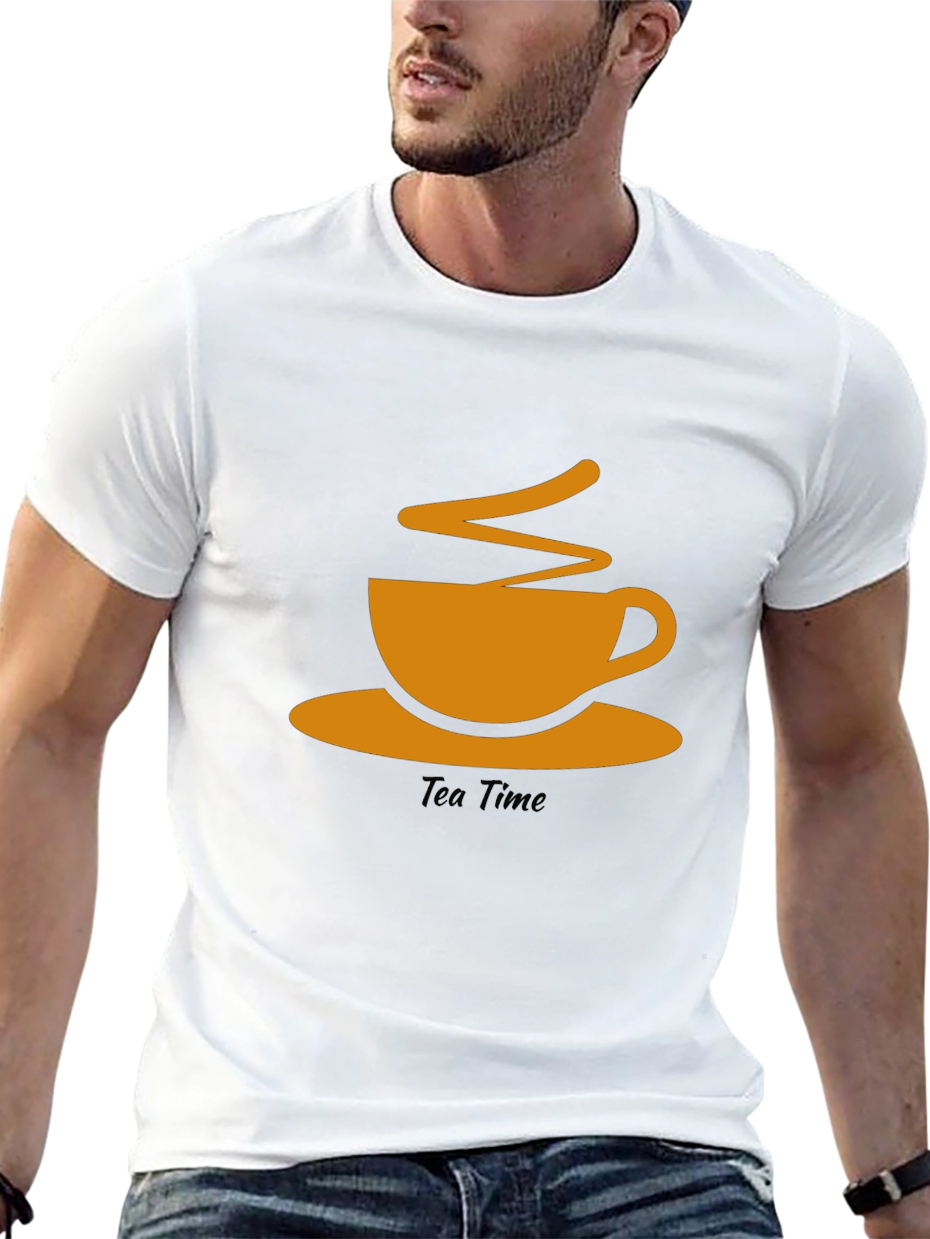 Tea Time Graphic Tee - Relax and Enjoy!