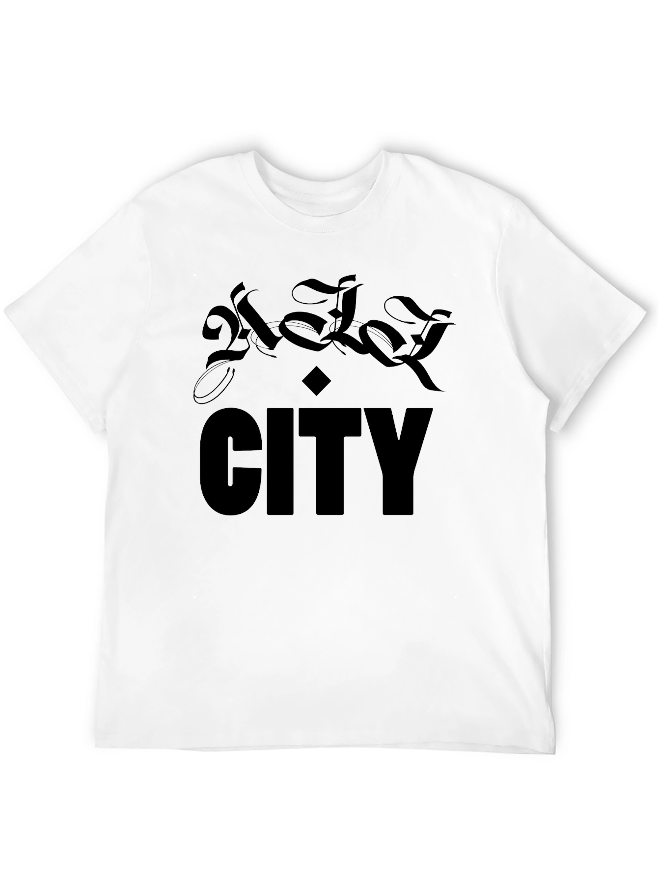 Black City Graphic Print T-Shirt