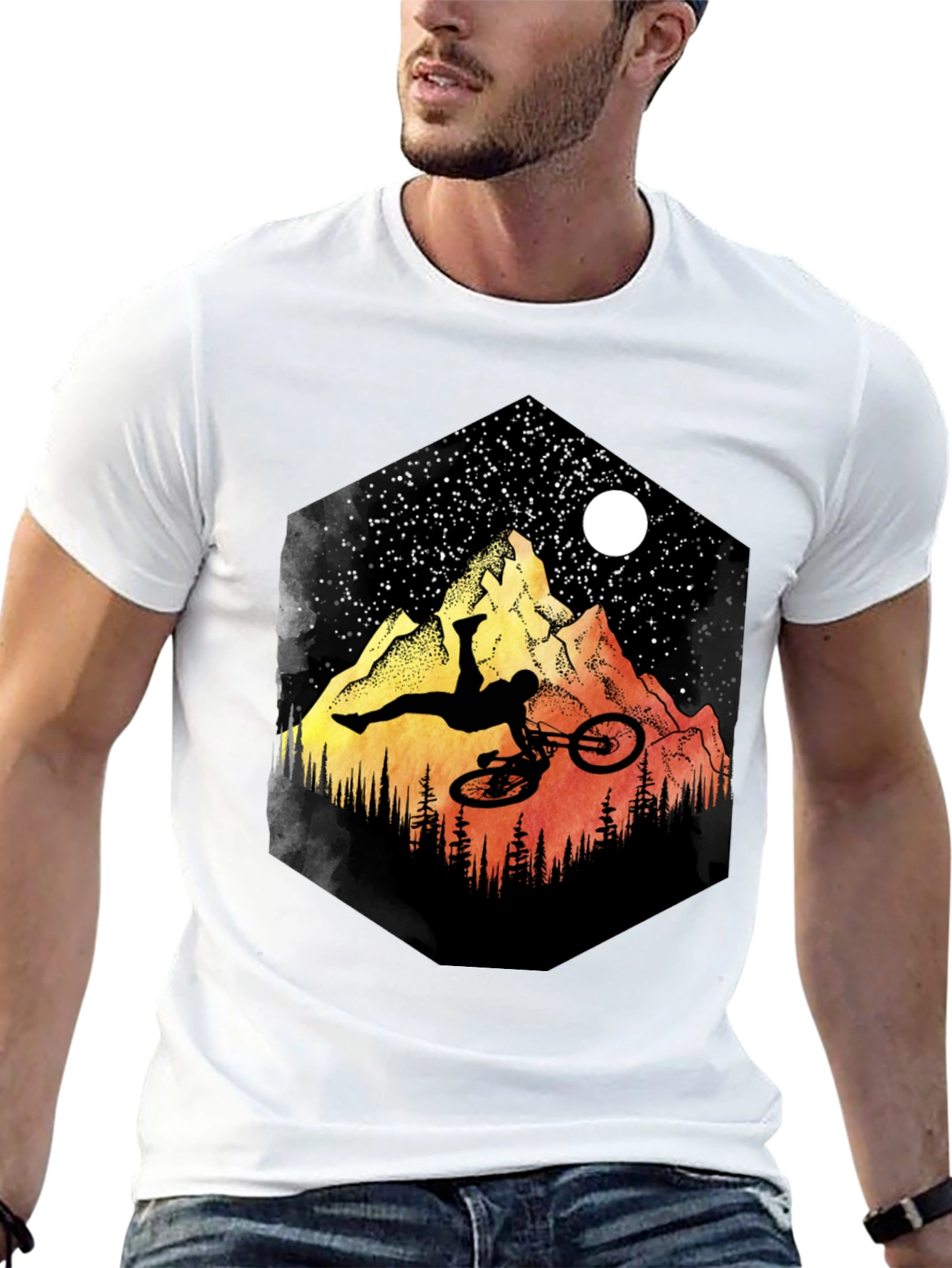 Mountain Bike Stunt T-Shirt