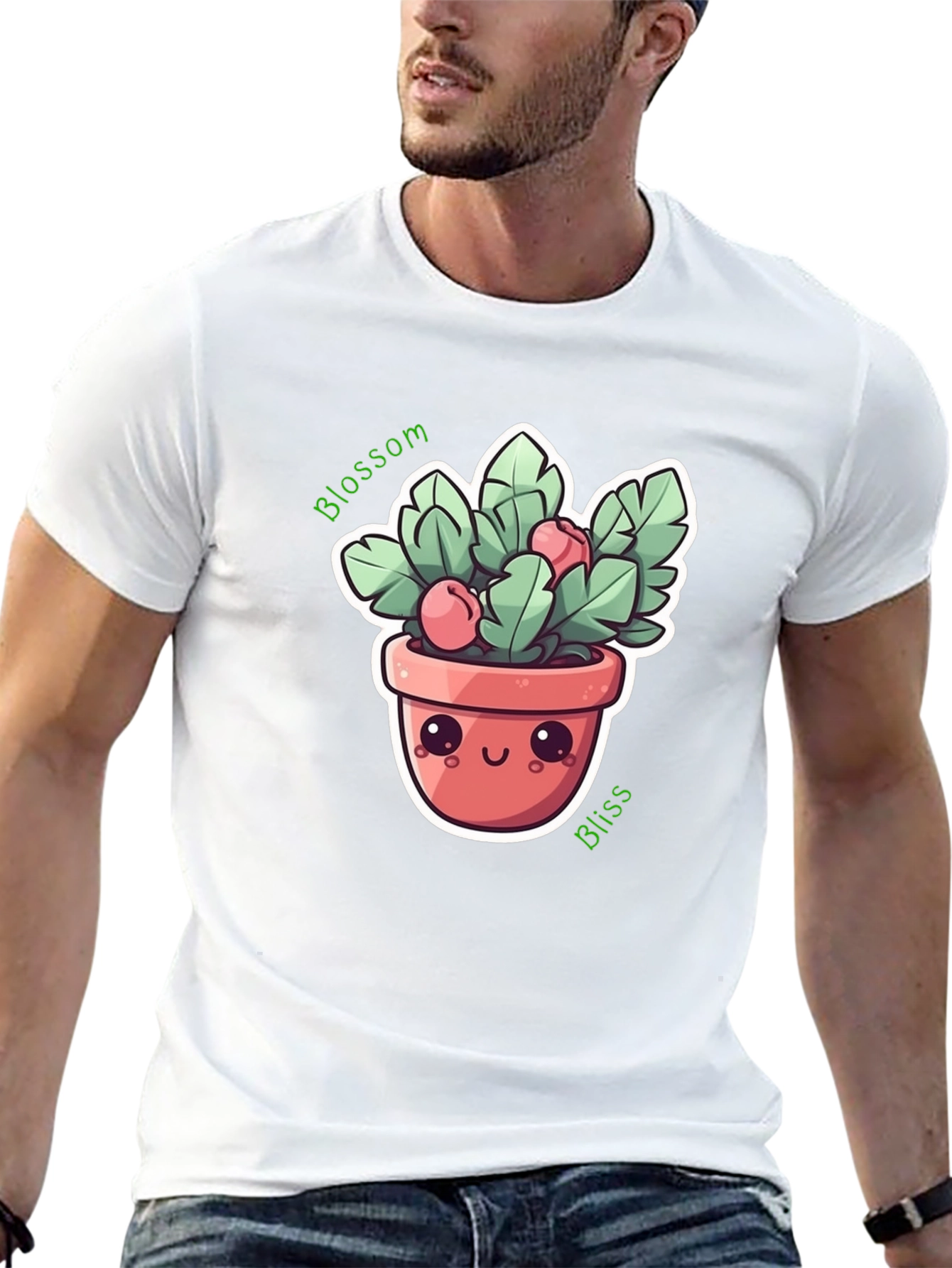 Blossom Bliss Plant Graphic Tee