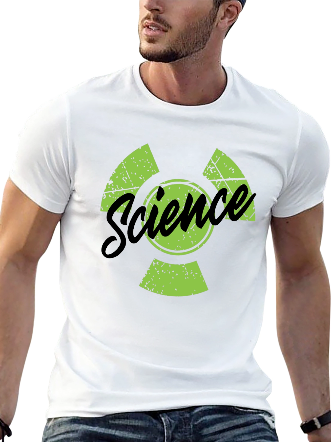 Science Symbol Graphic T-Shirt - Trendy Comfortable Fit