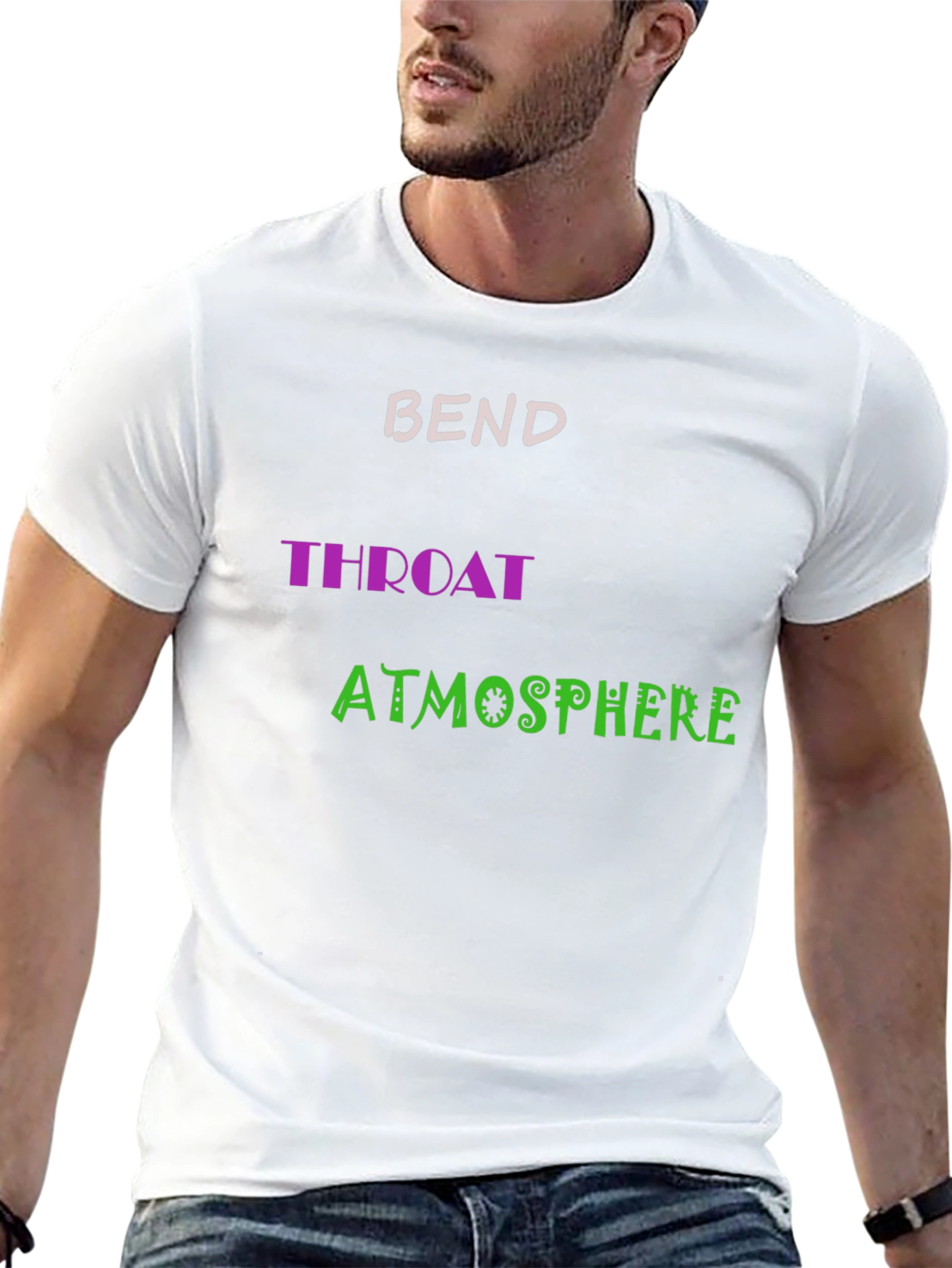 Bend Throat Atmosphere Graphic Tee