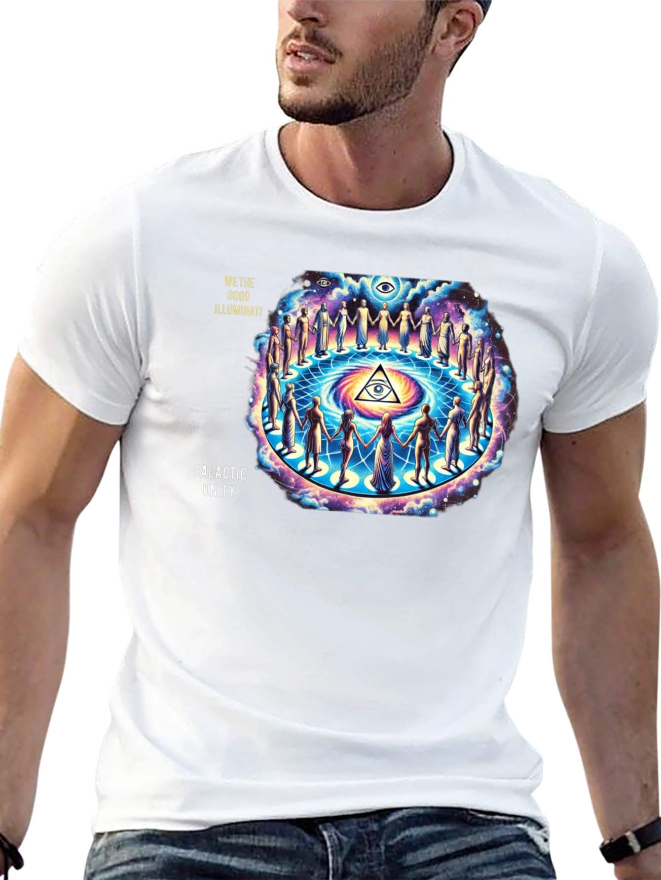 Galactic Unity T-Shirt - Good Illuminati Design