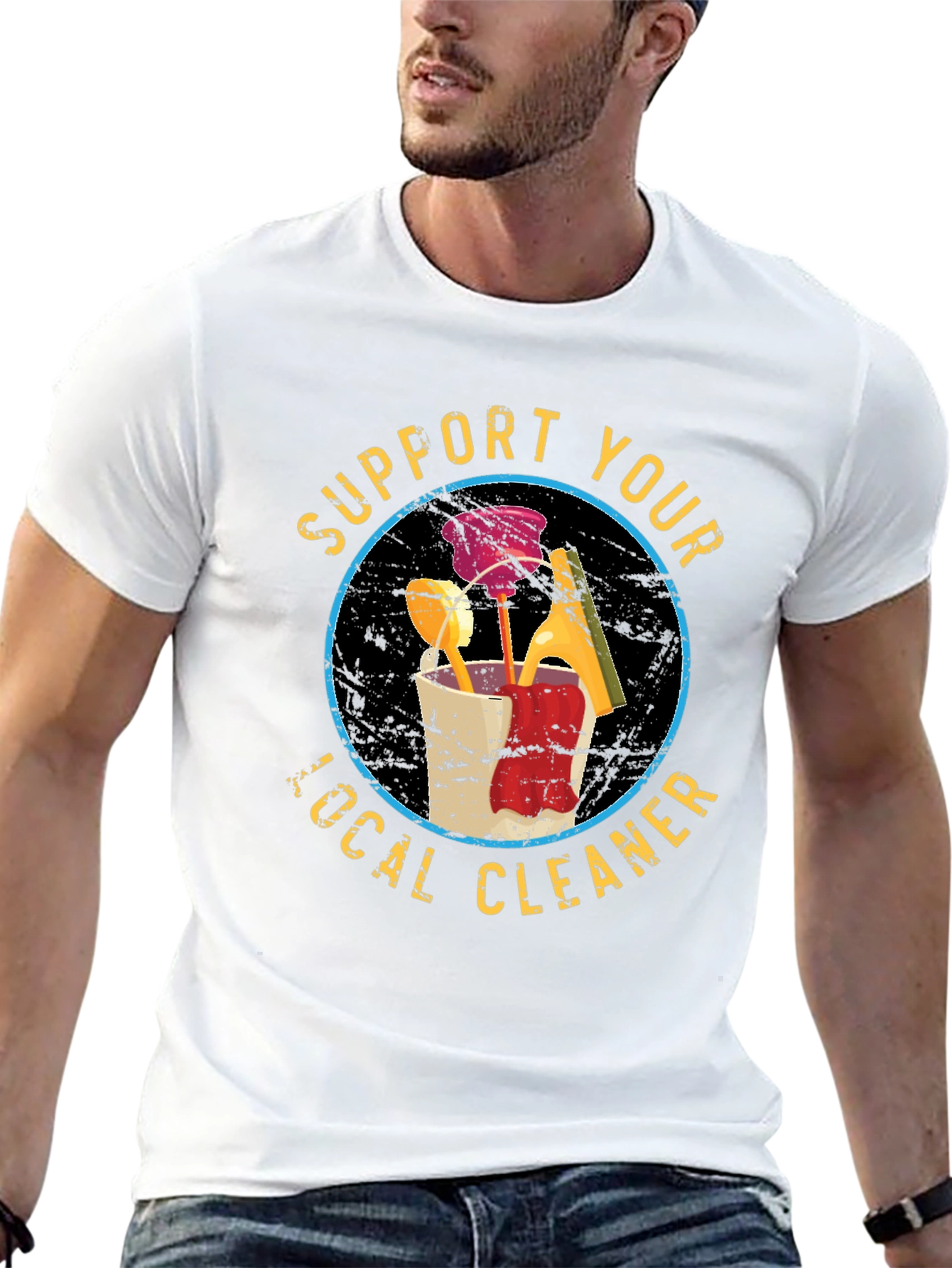 Support Your Local Cleaner T-Shirt