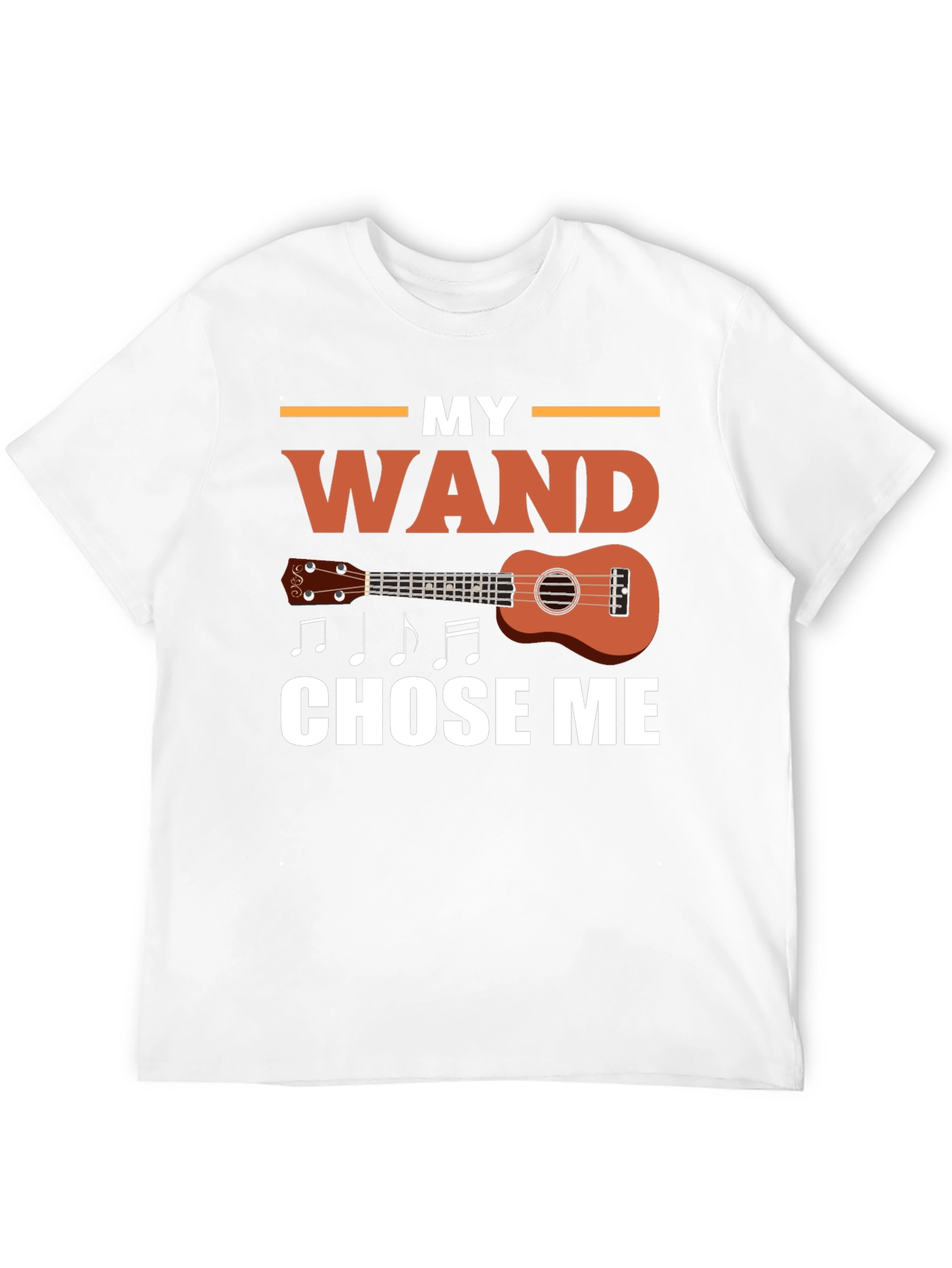 My Wand Chose Me Ukulele T-Shirt