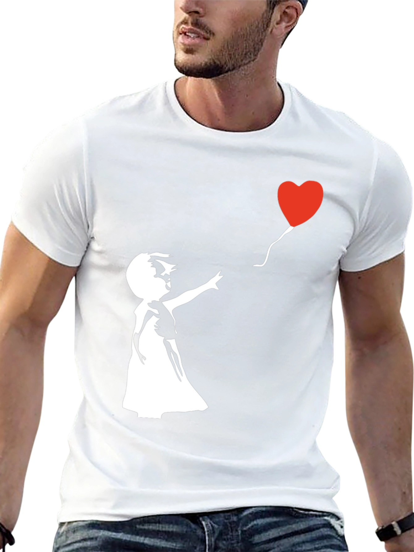 Heart Balloon Graphic Tee