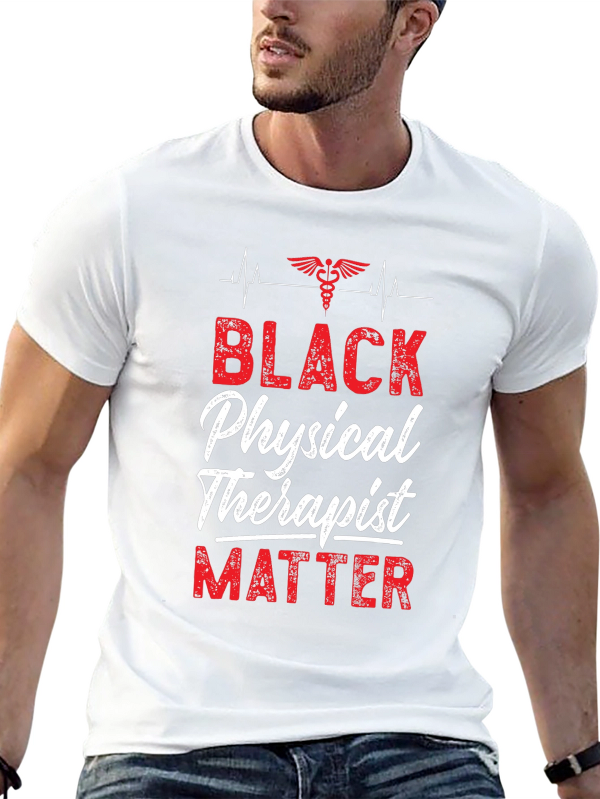Black Physical Therapist Matter T-Shirt