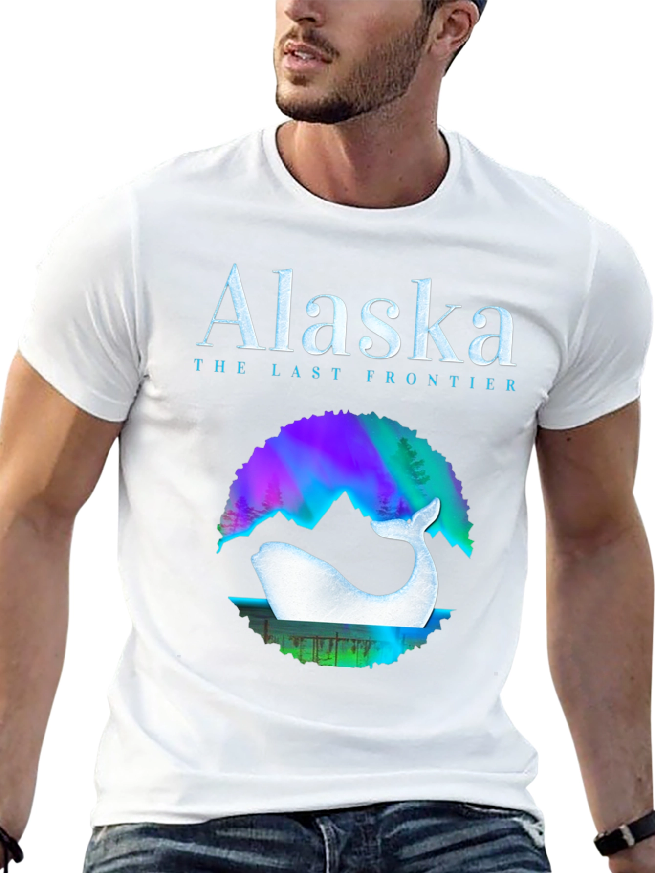 Alaska The Last Frontier Whale T-Shirt