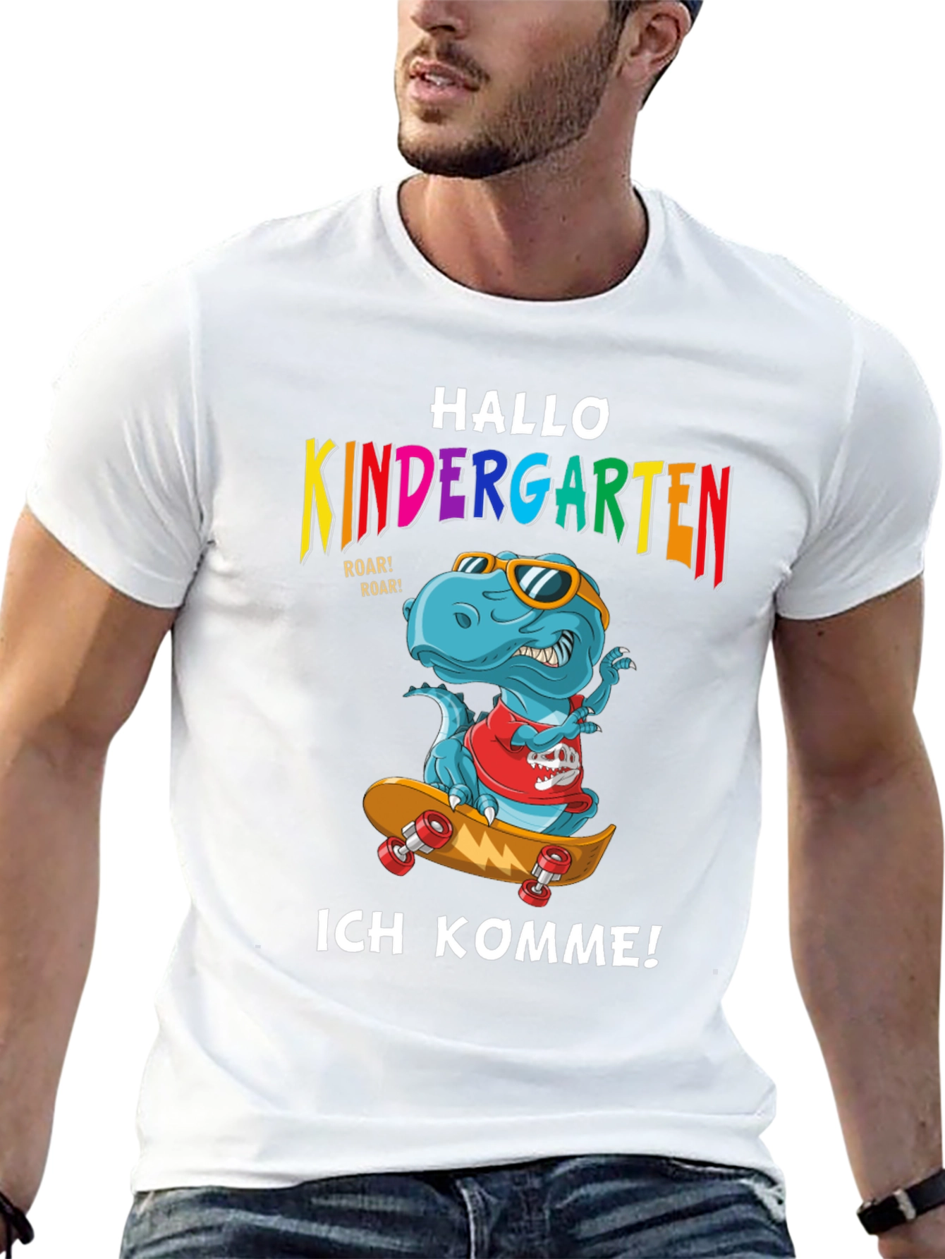 Dino Kindergarten T-Shirt - Back to School