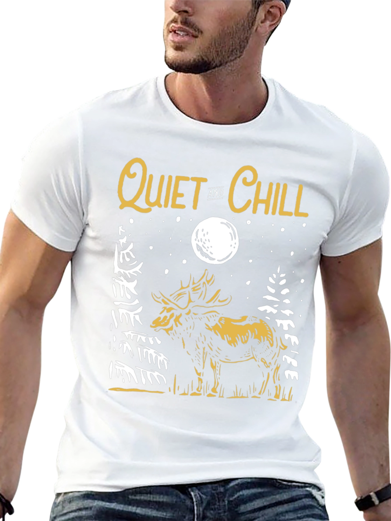 Quiet and Chill Graphic T-Shirt