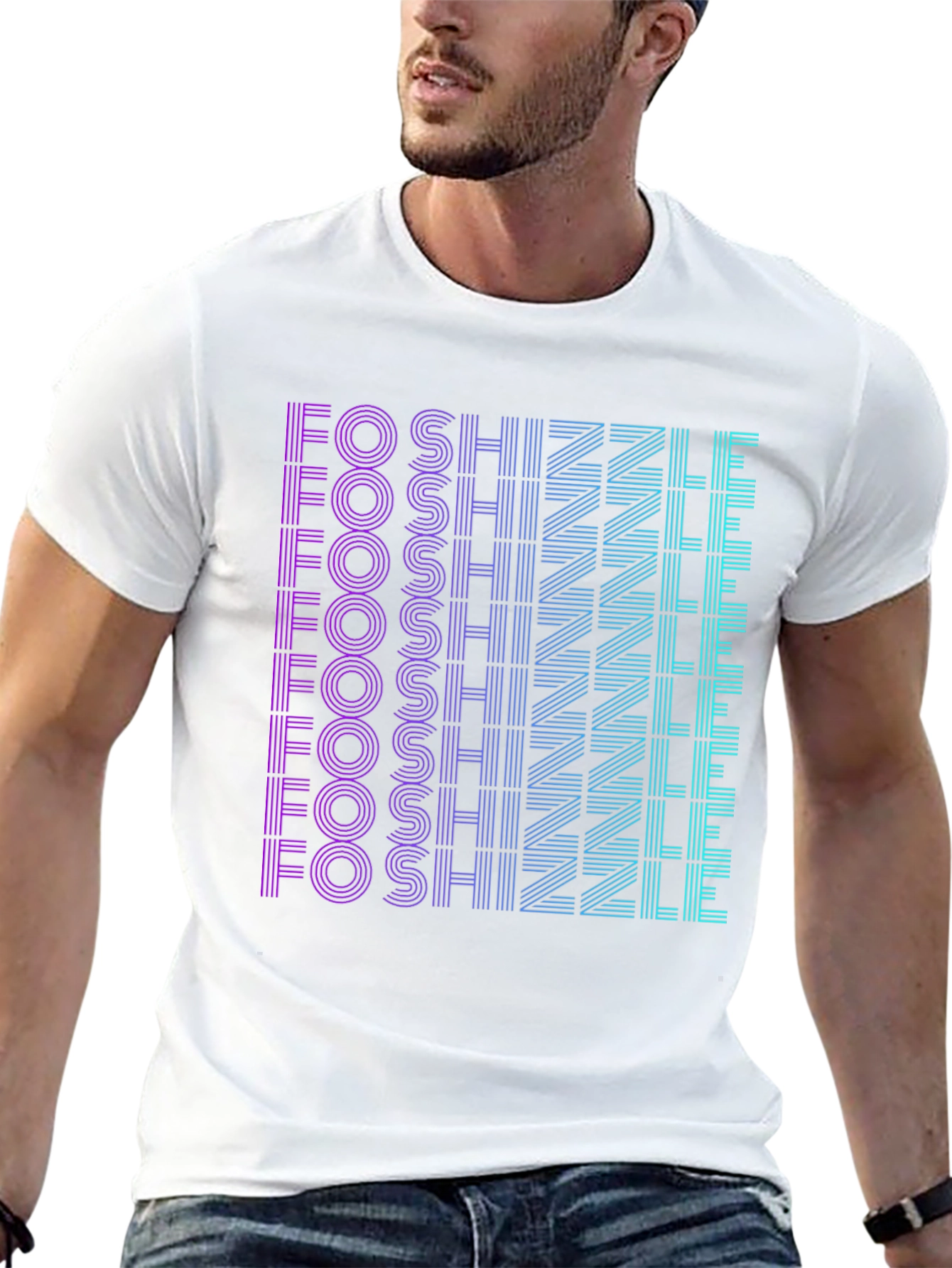 Foshizzle Graphic T-Shirt - Trendy Urban Style
