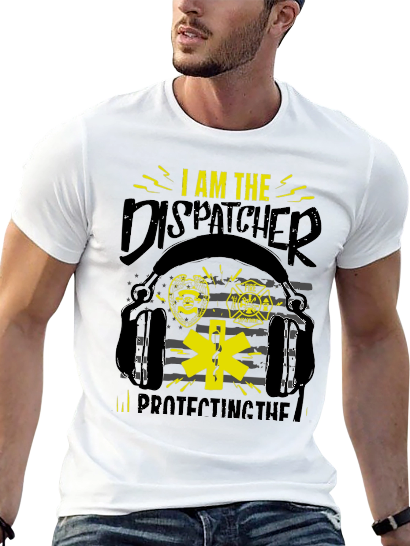 Dispatcher T-Shirt: Protecting the Line