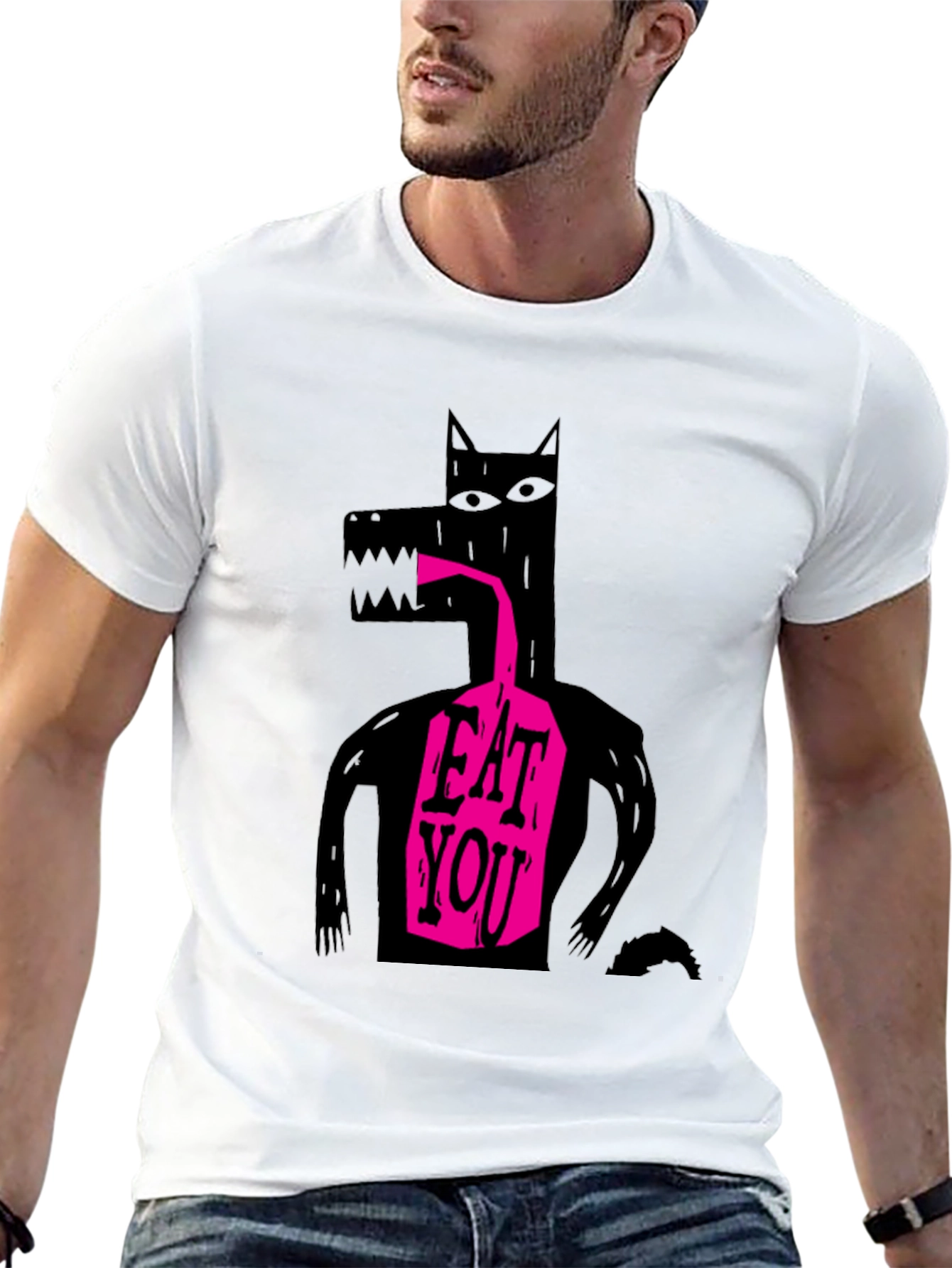 Eat You Graphic Print T-Shirt