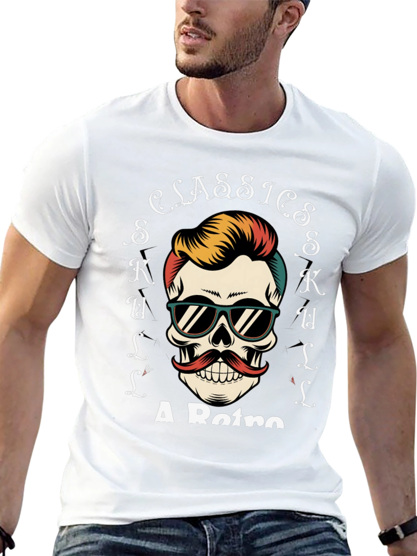 Classics Skull Retro T-Shirt