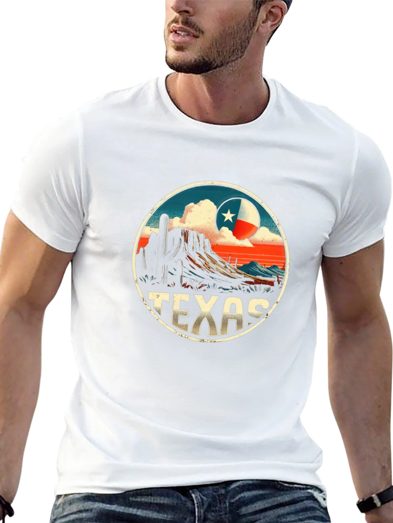 Texas Desert Graphic T-Shirt