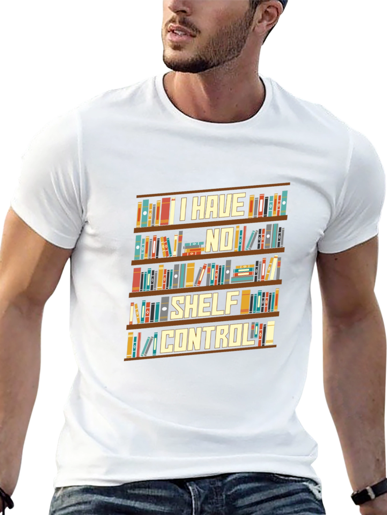 I Have No Shelf Control Graphic T-Shirt