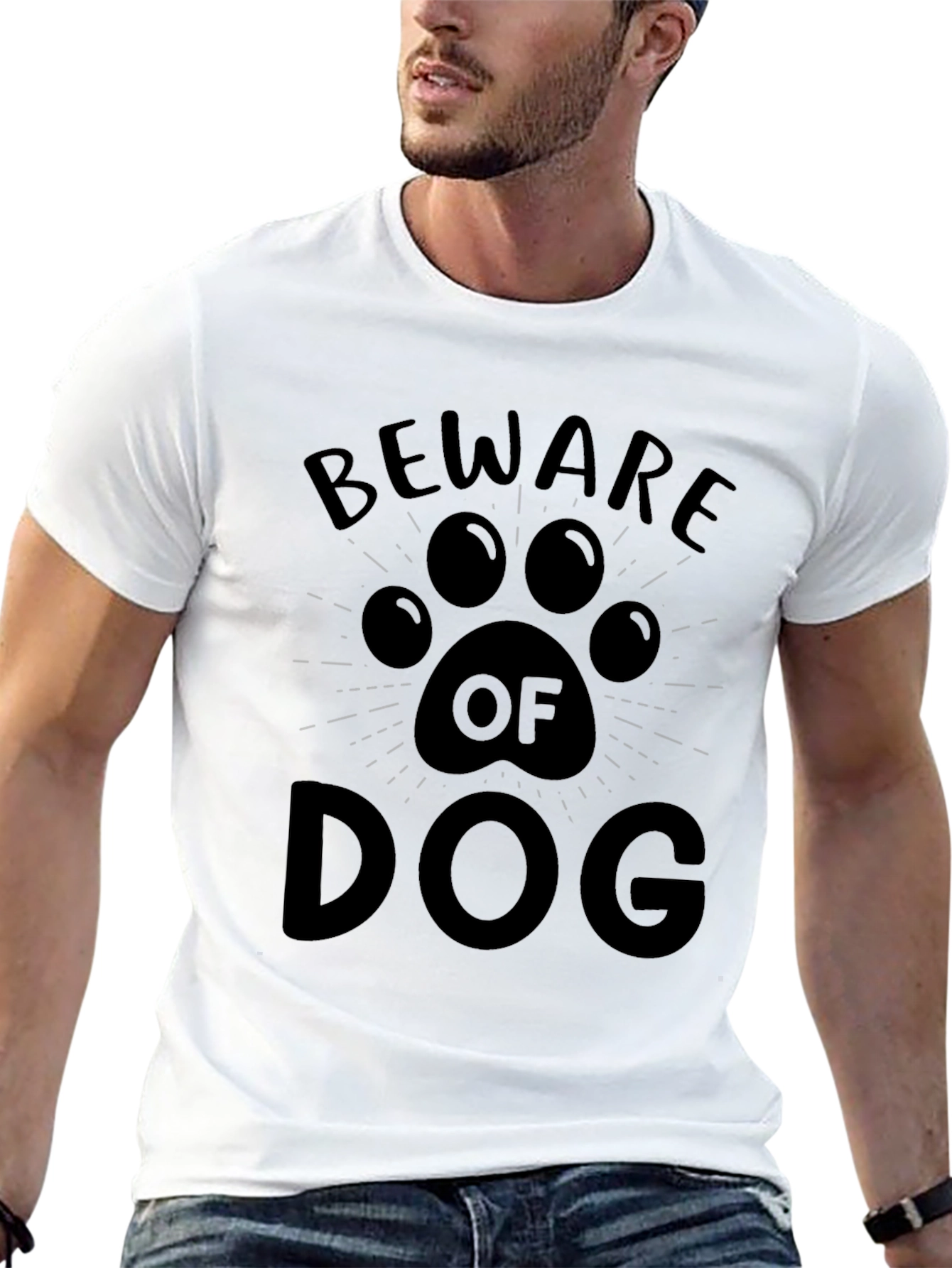 Beware of Dog Graphic Tee