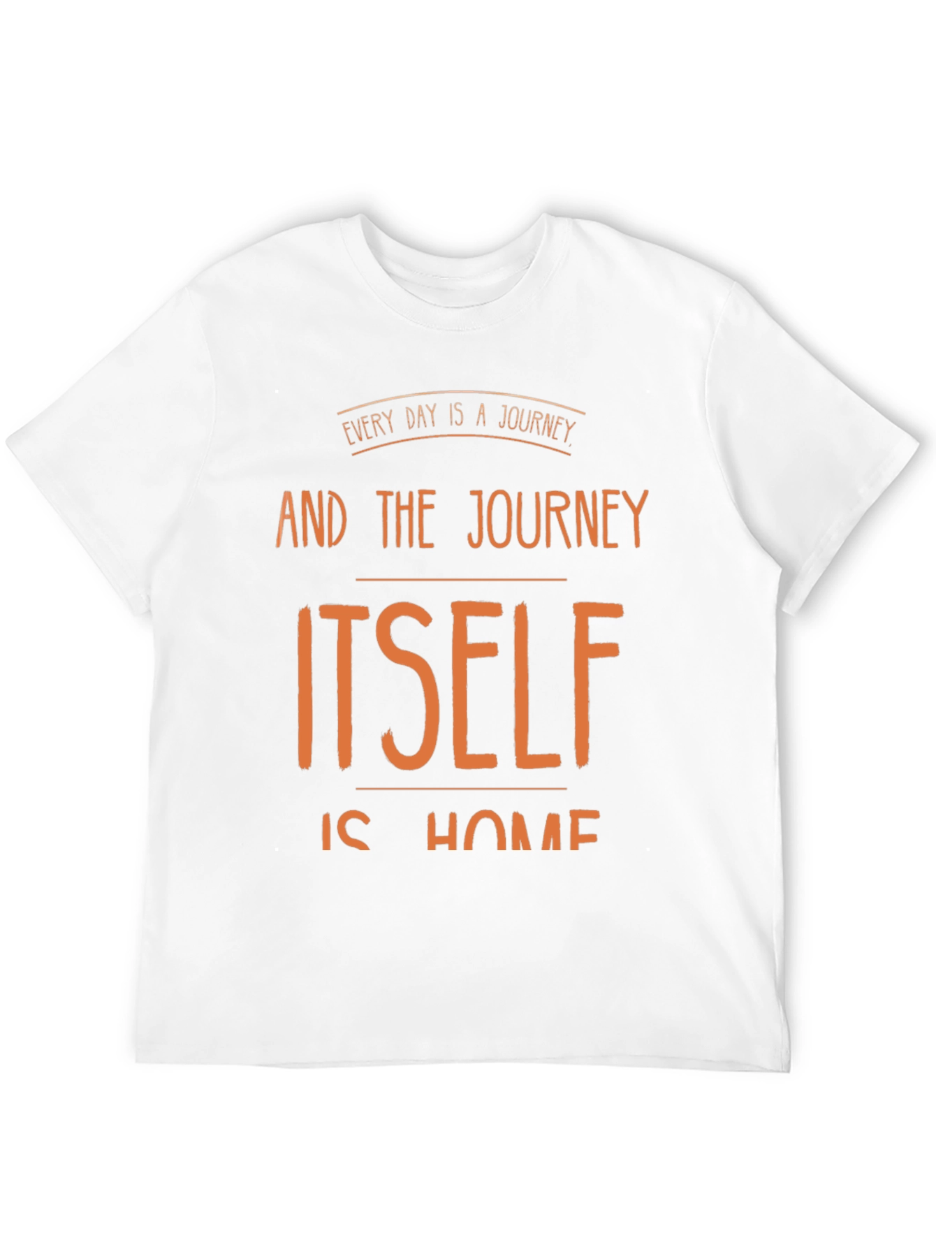 Journey Is Home Graphic Tee - Soft Cotton Blend