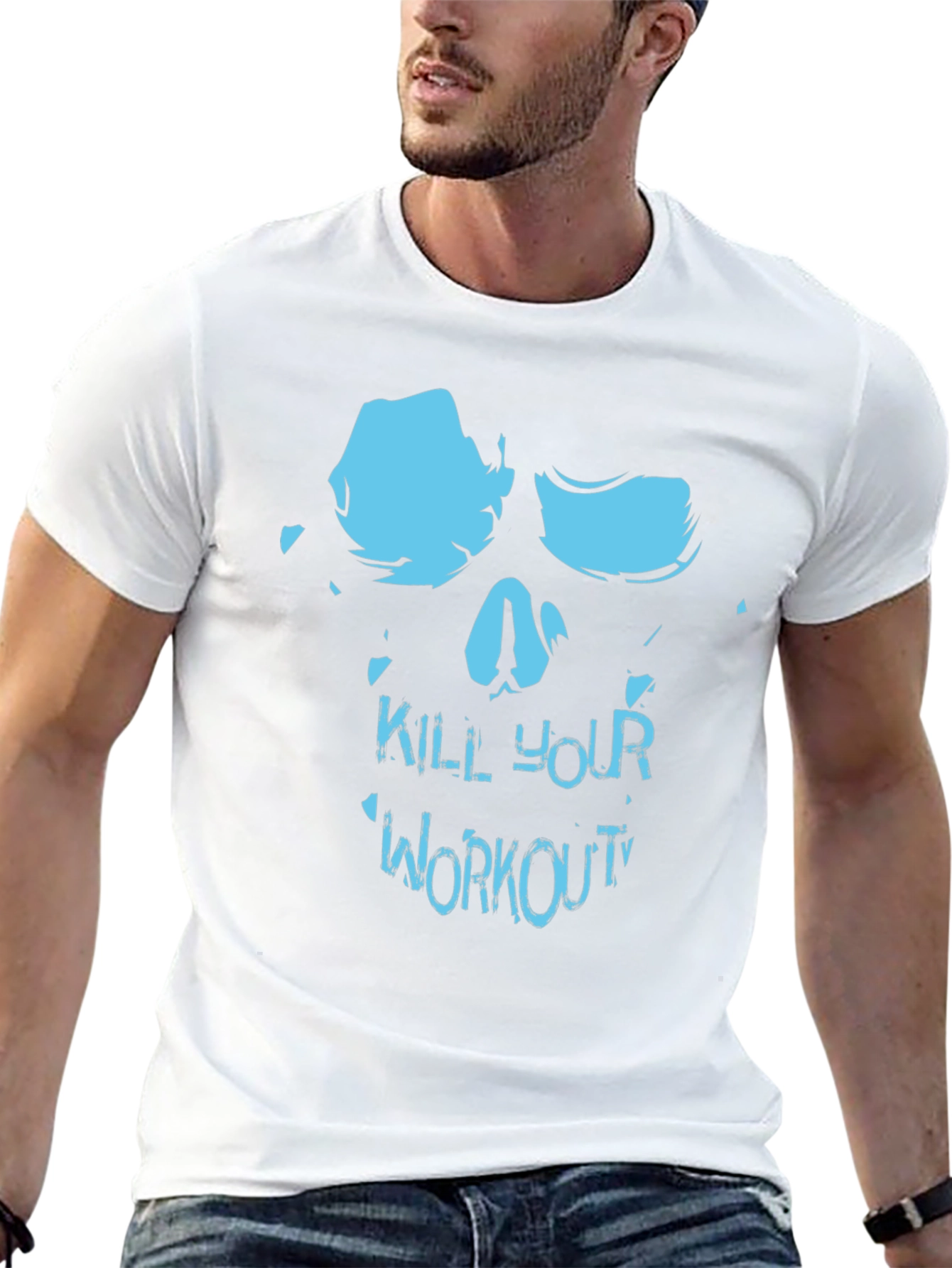 Kill Your Workout Skull T-Shirt