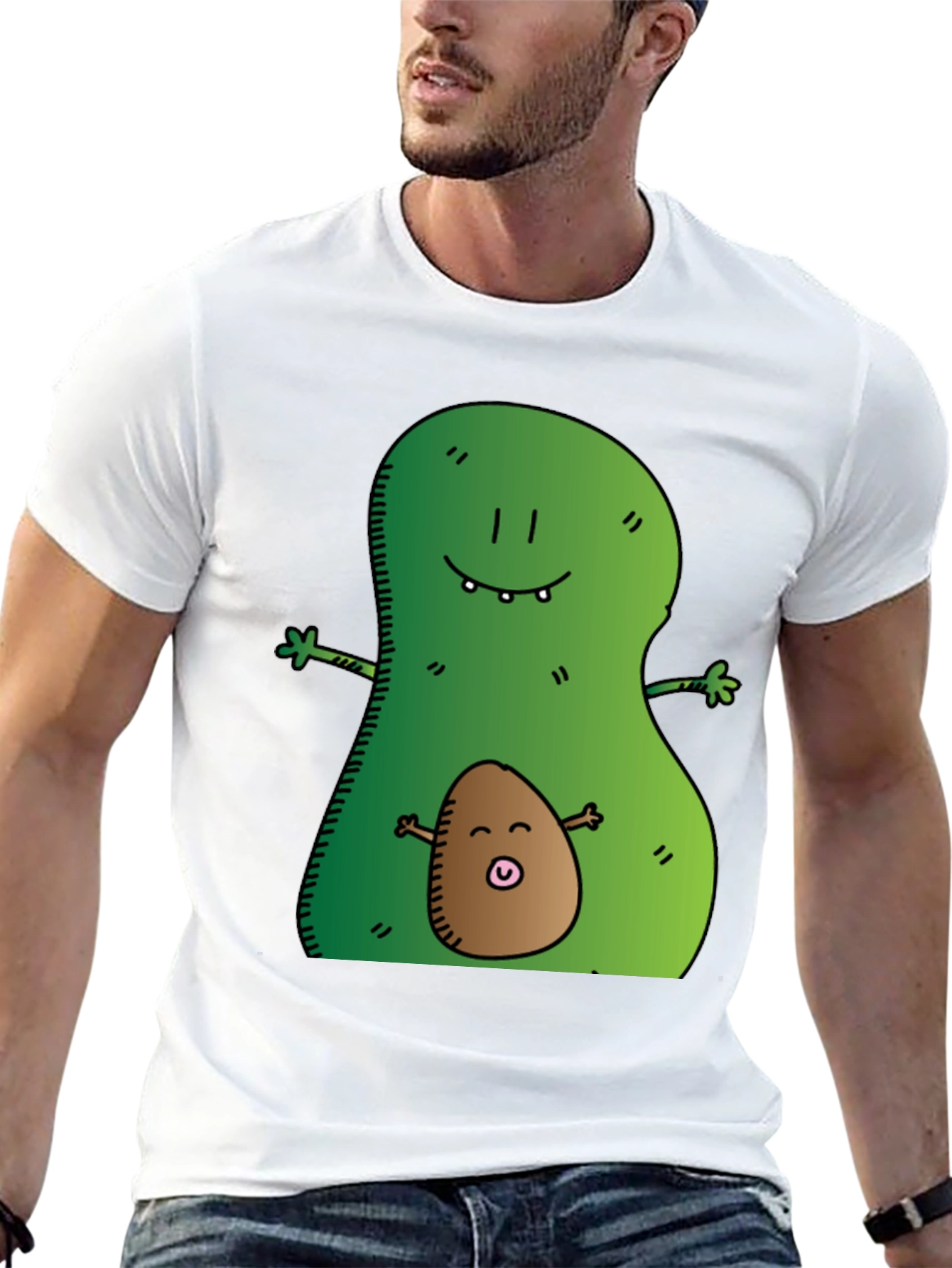 Avocado Mama & Baby Graphic Tee - Black