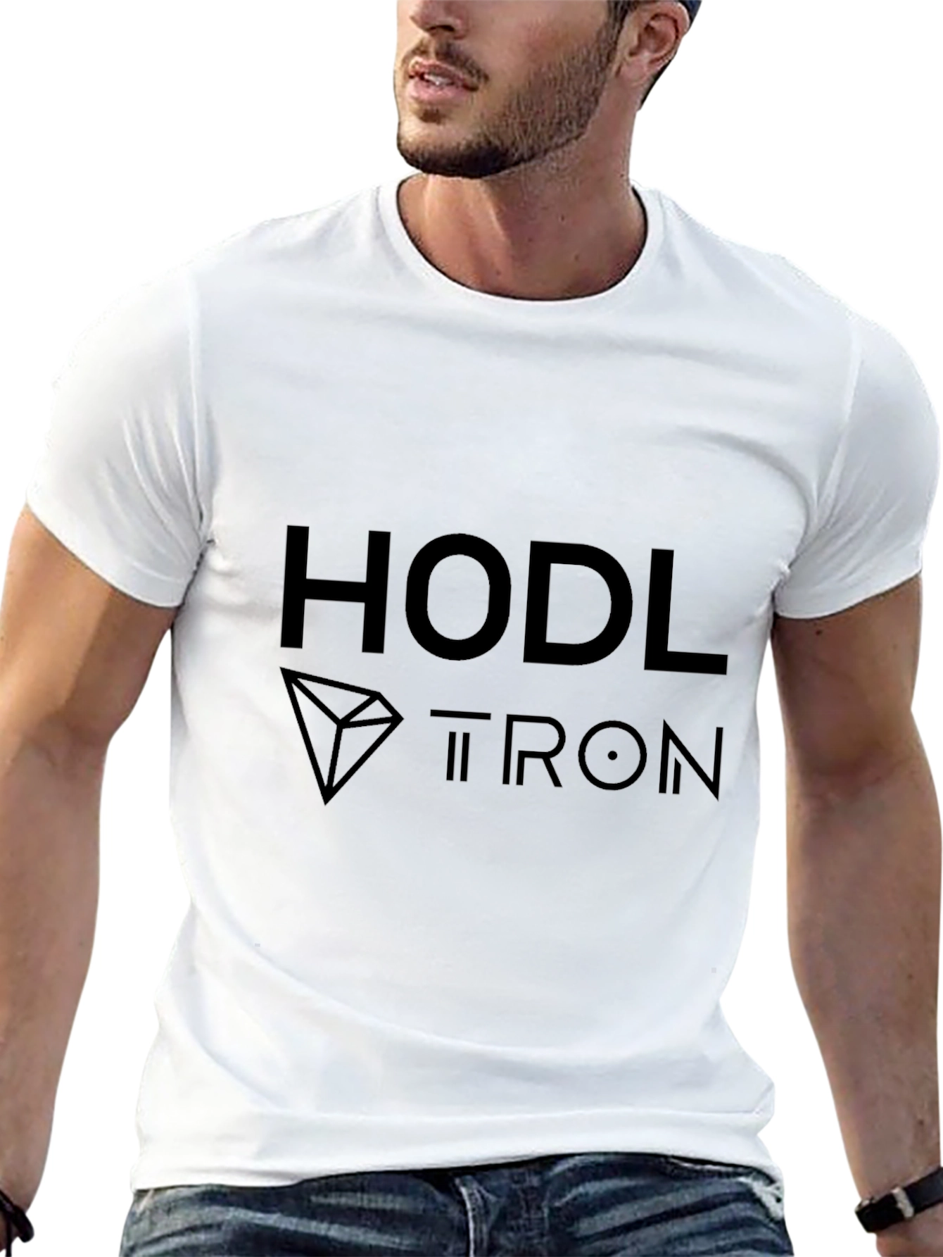 HODL TRON Black Crypto T-Shirt