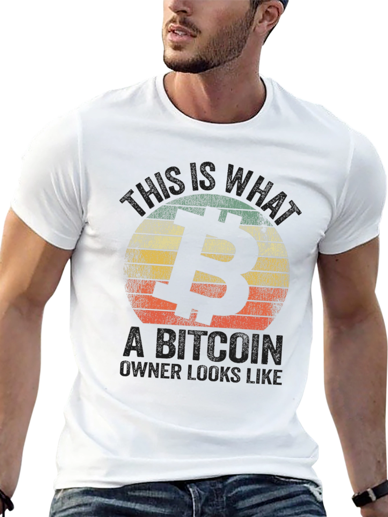 Bitcoin Owner Retro T-Shirt - Crypto Investor Style
