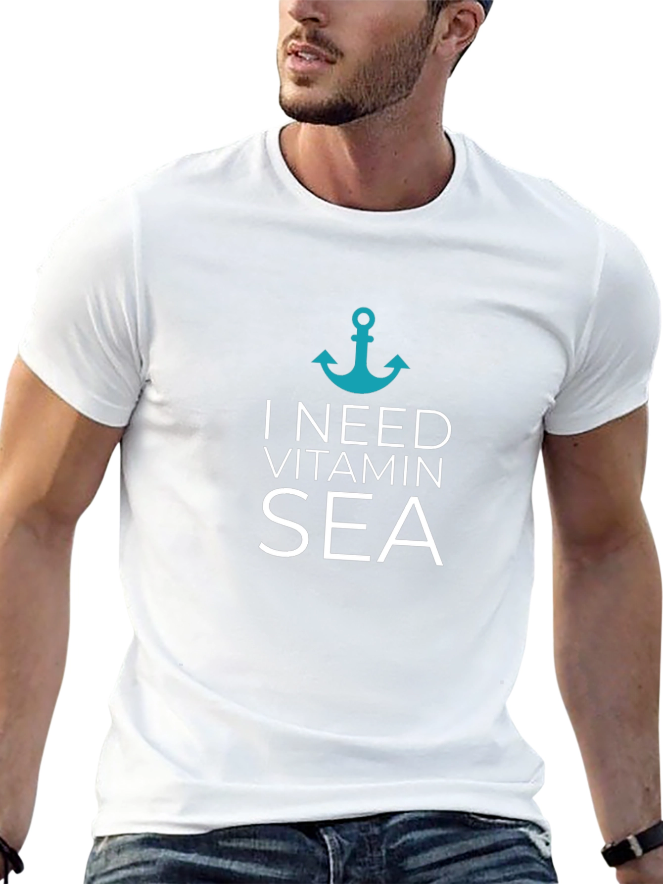 I Need Vitamin Sea T-Shirt - Anchor Design