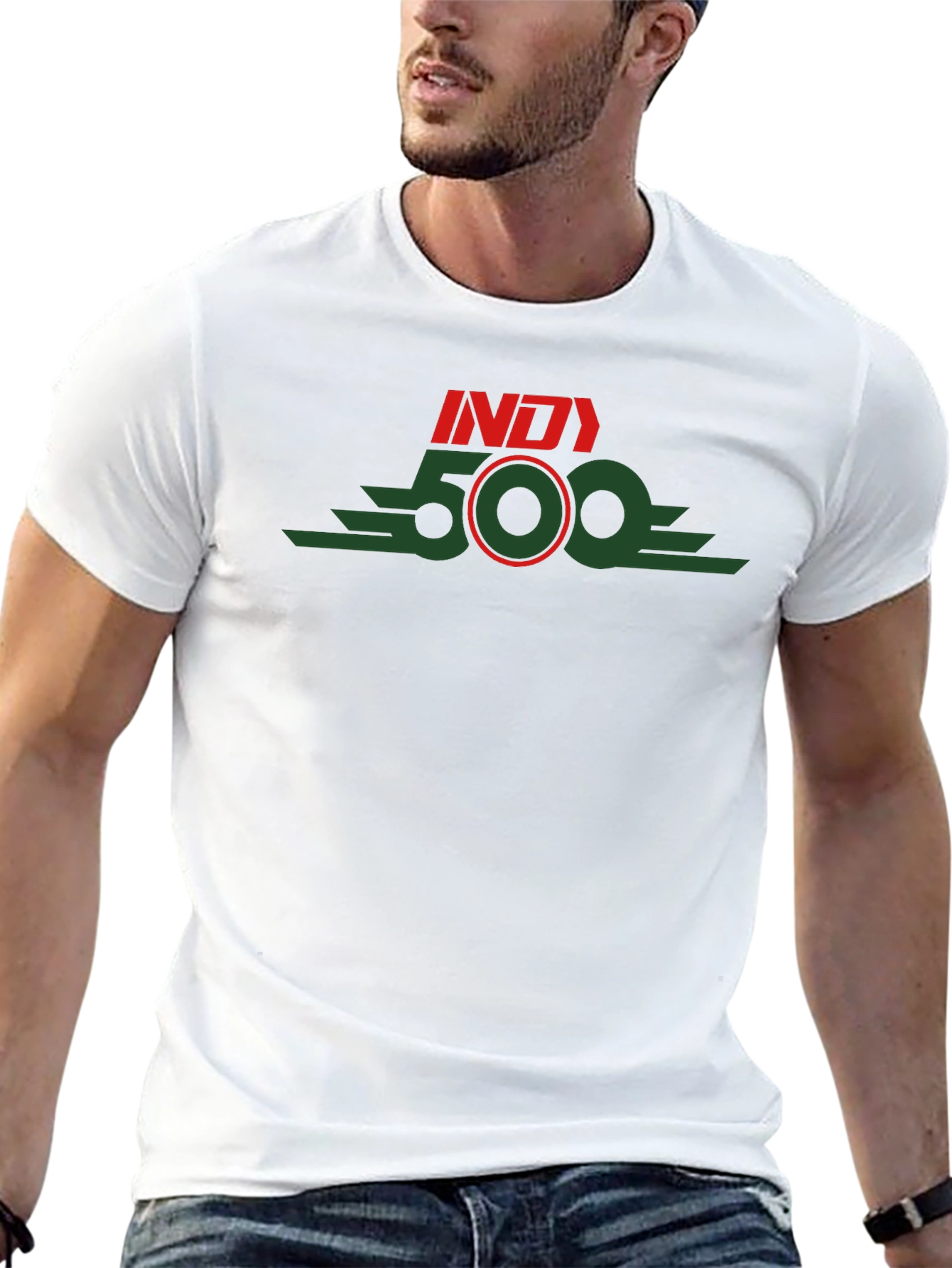 Indy 500 Graphic T-Shirt - Black