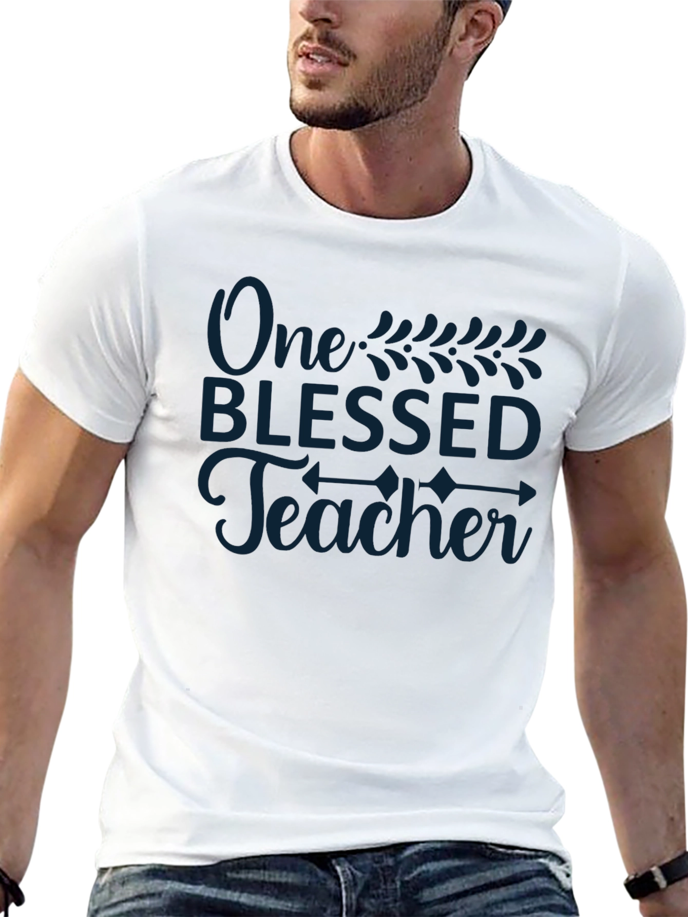 Blessed Teacher Graphic T-Shirt
