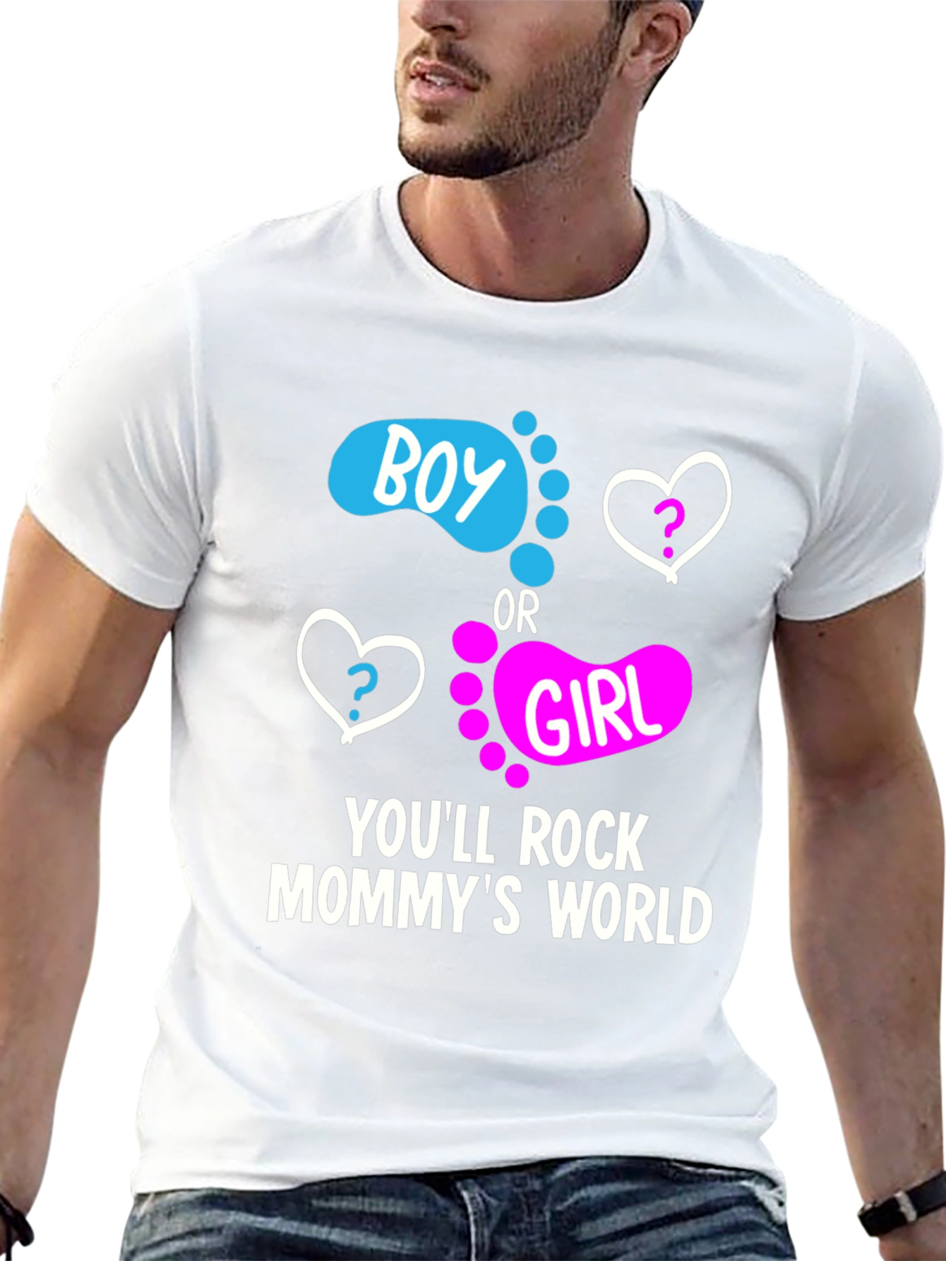 Boy or Girl Gender Reveal T-Shirt