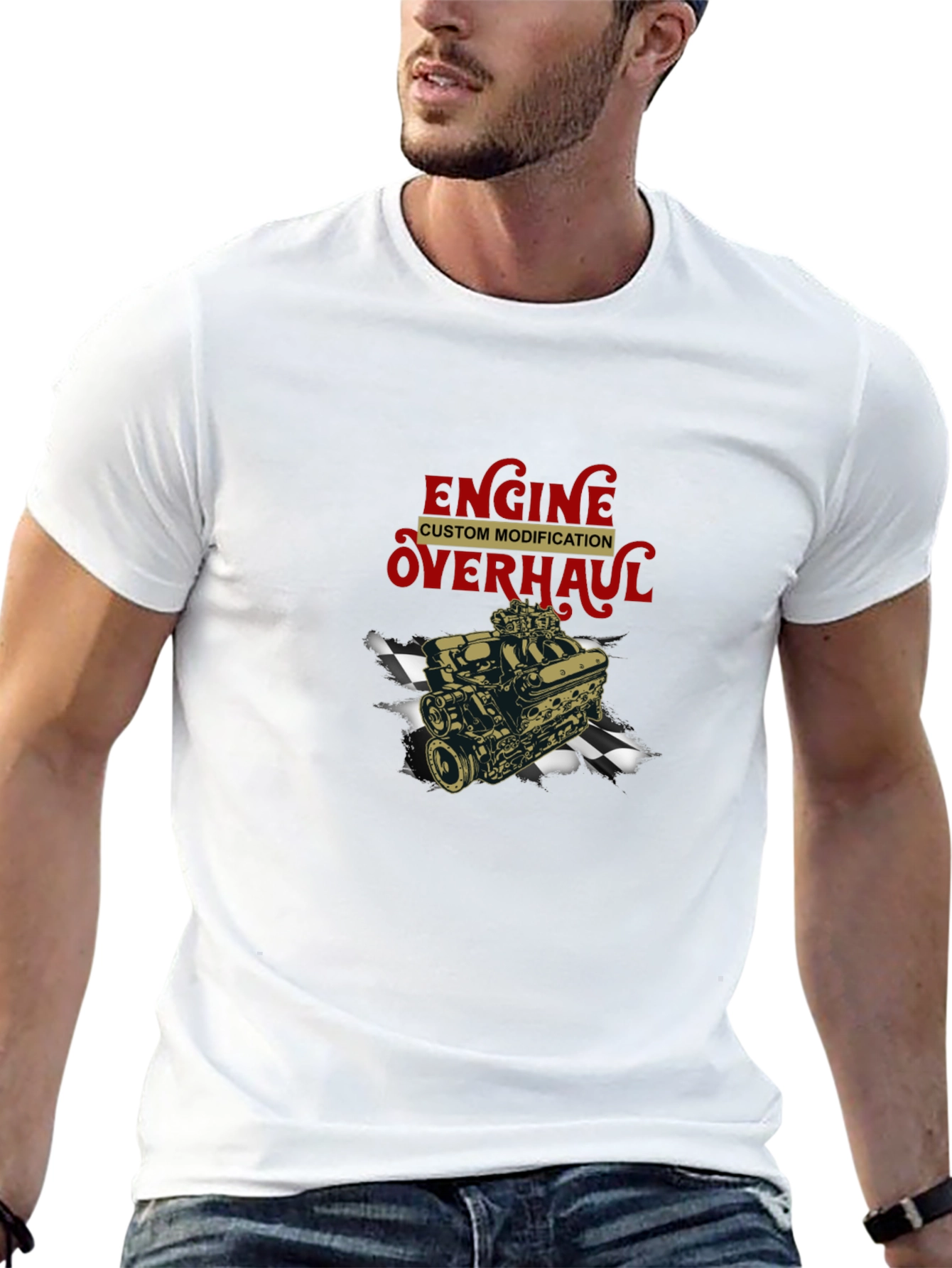 Engine Overhaul Graphic Tee