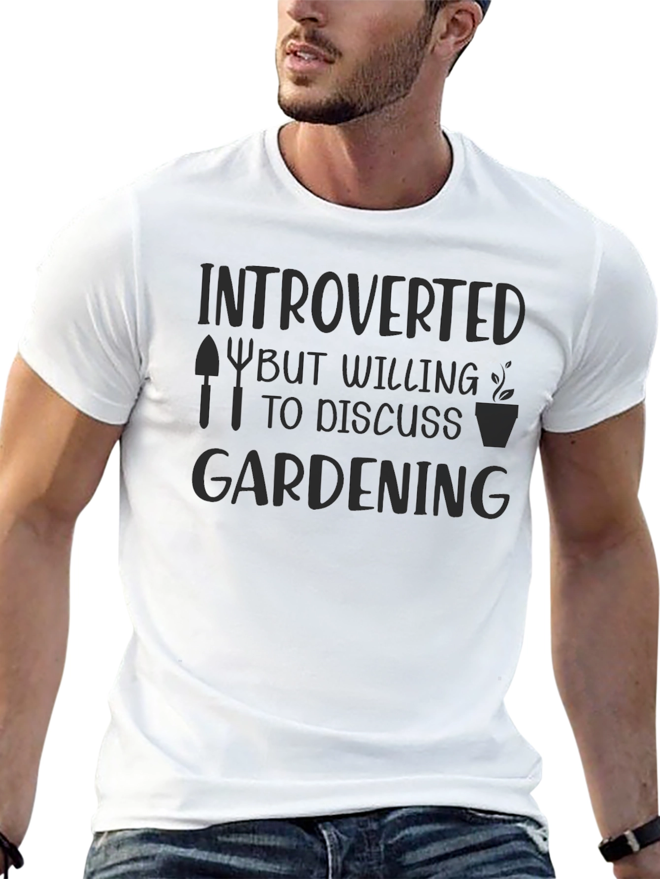 Introverted Gardening T-Shirt