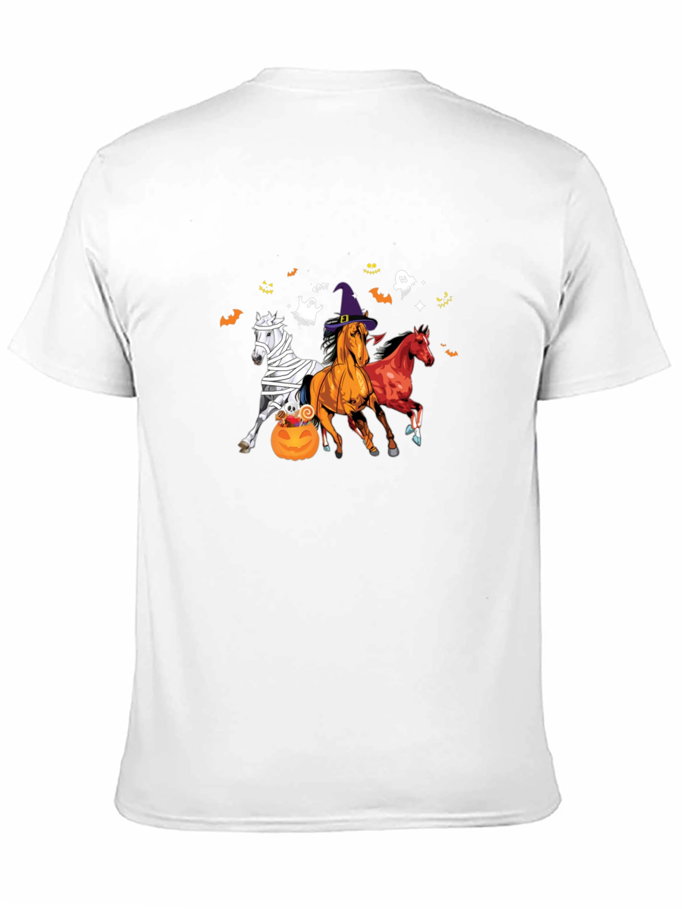 Halloween Horse Graphic T-Shirt