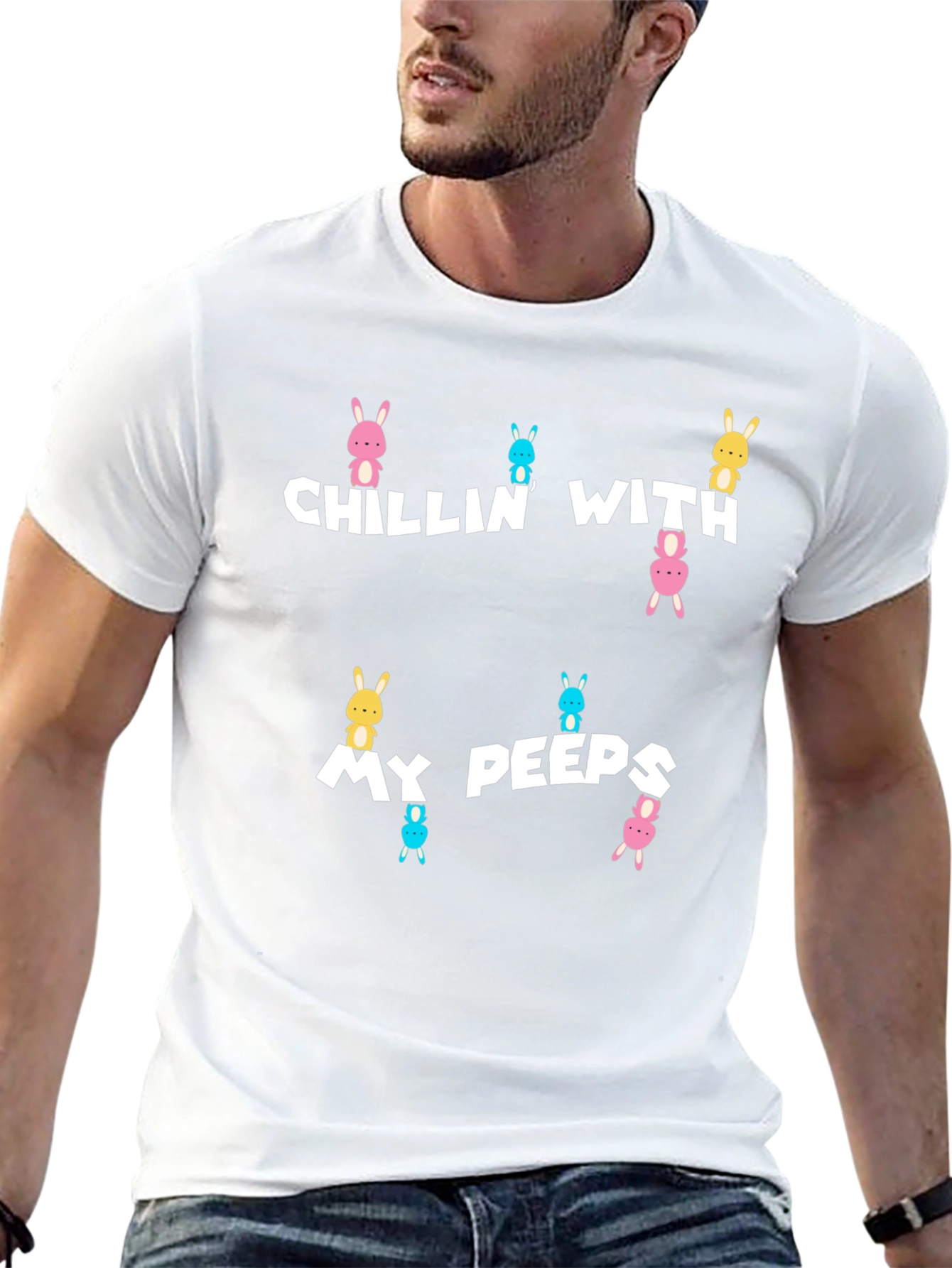 Chillin with My Peeps Easter T-Shirt