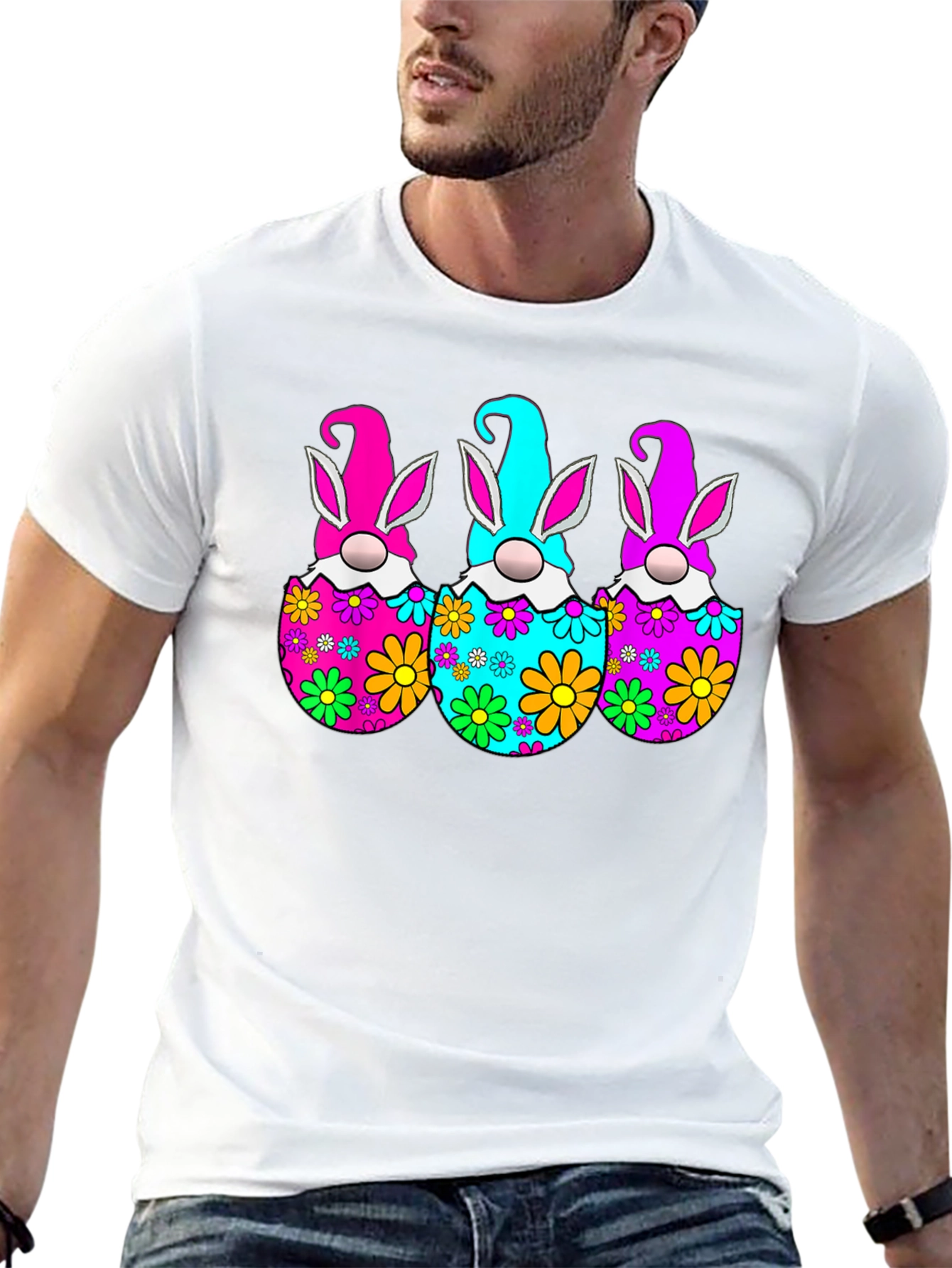 Easter Gnomes T-Shirt - Spring Holiday Tee