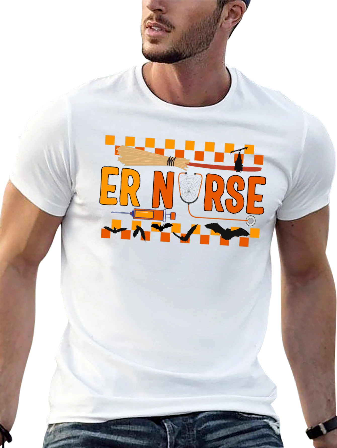 ER Nurse Halloween Graphic Tee