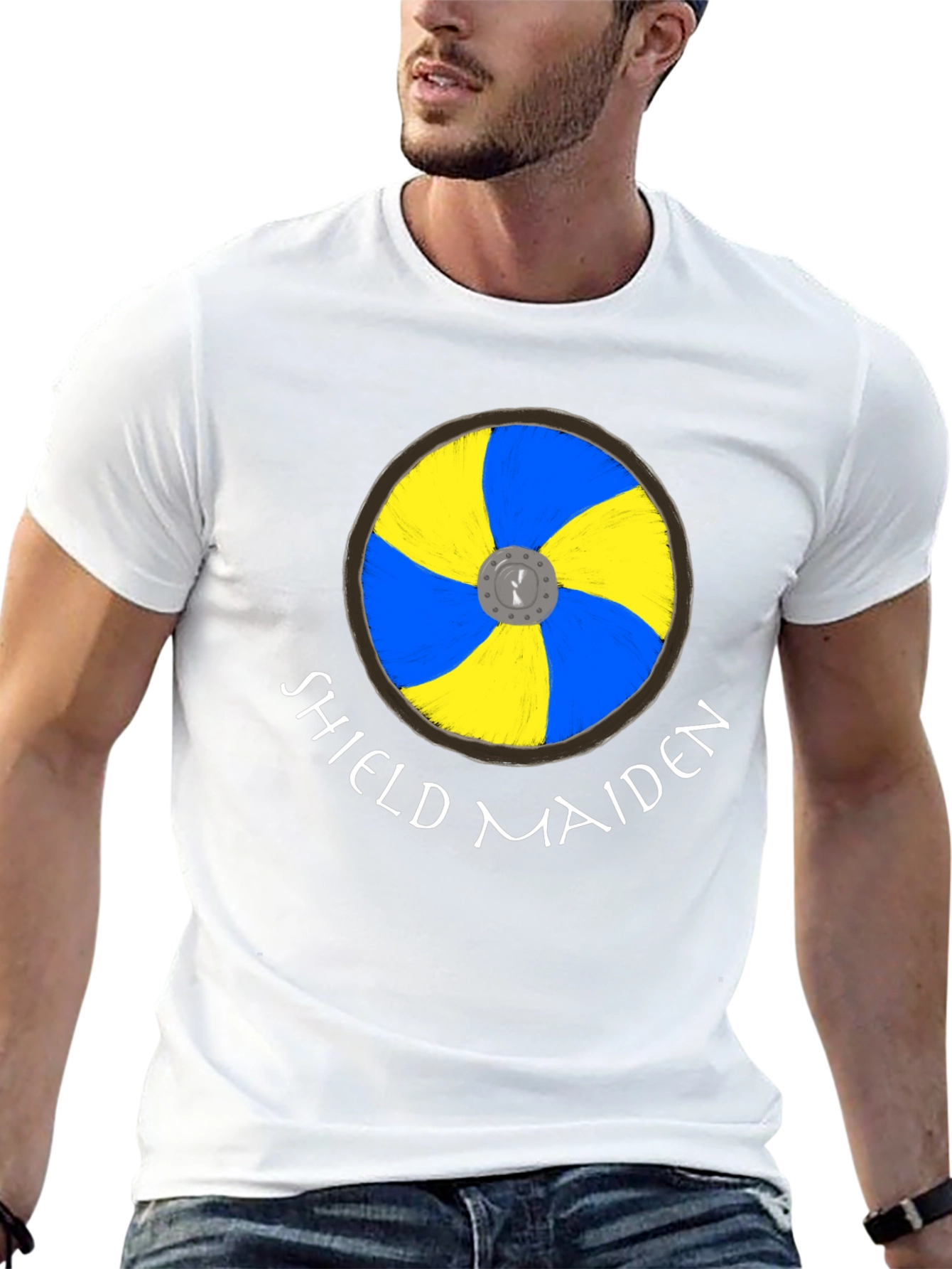 Shield Maiden Viking T-Shirt - Warrior Style