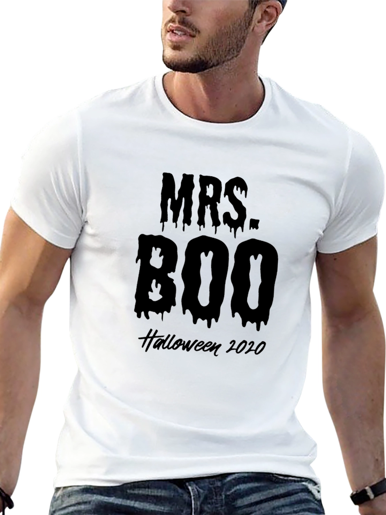 Mrs. Boo Halloween 2020 Graphic T-Shirt