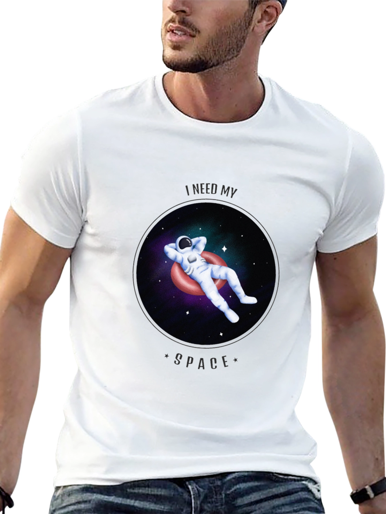 Astronaut Space T-Shirt - Relaxed Fit