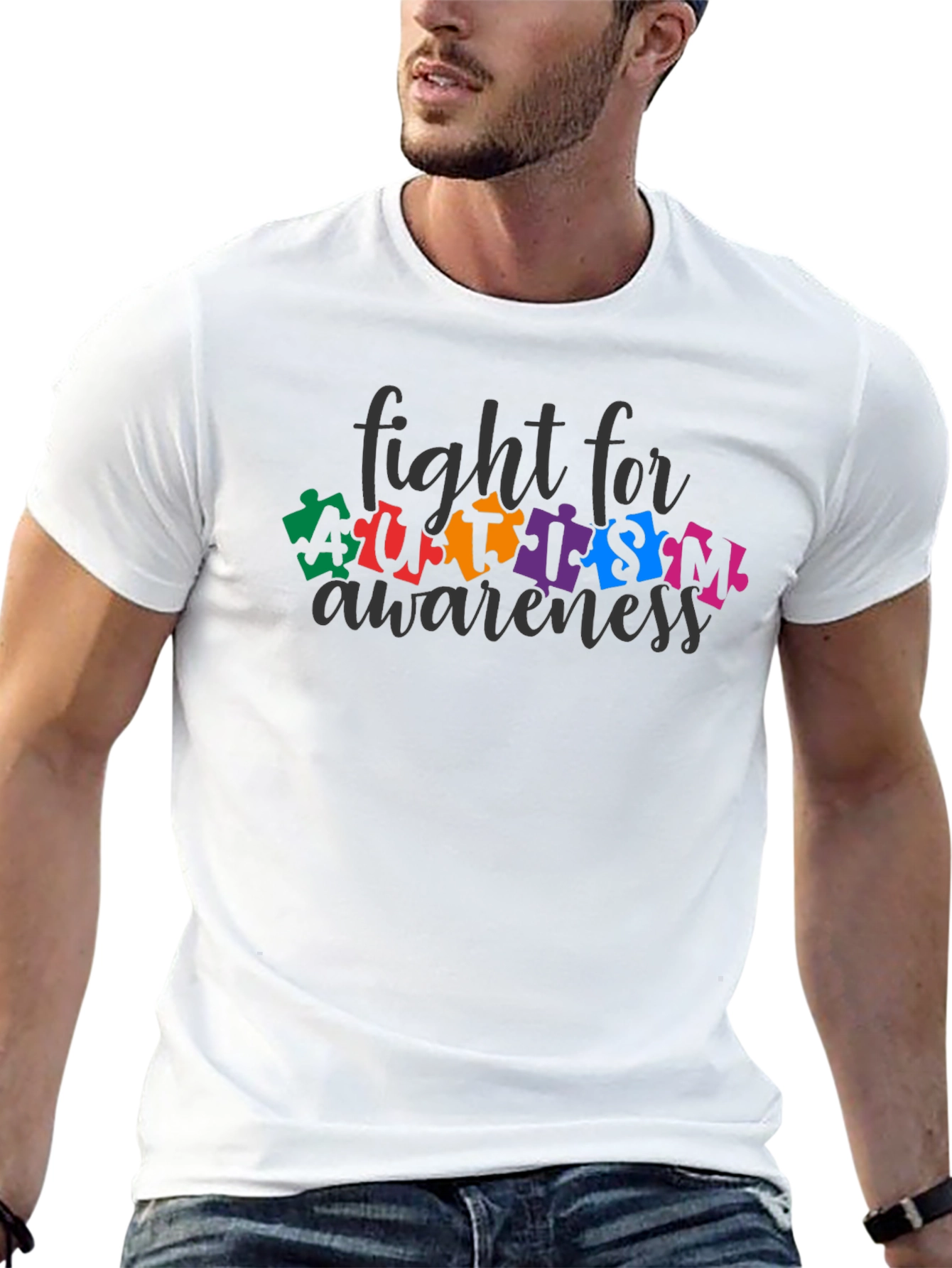 Autism Awareness Puzzle Piece T-Shirt