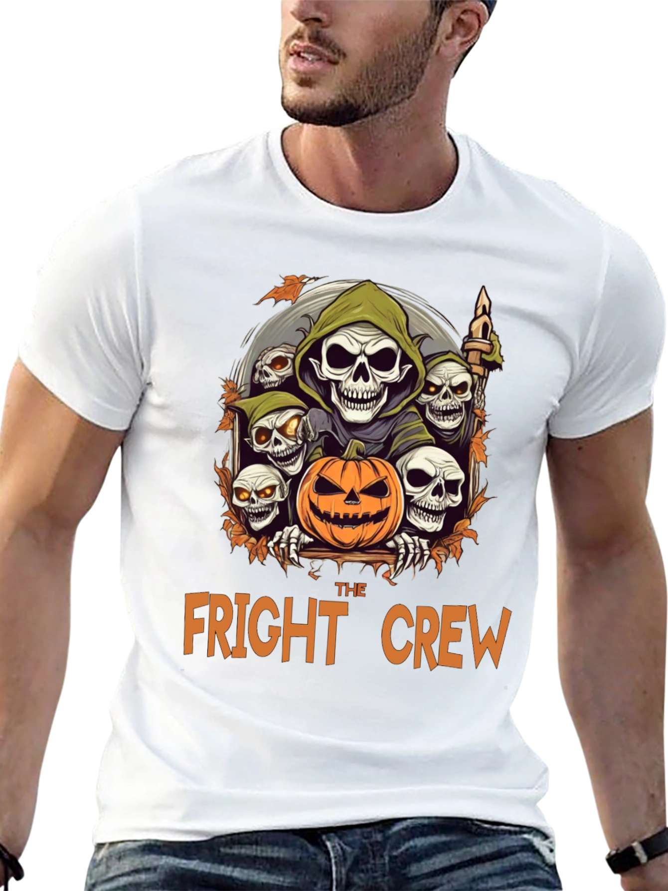 The Fright Crew Halloween Graphic Tee