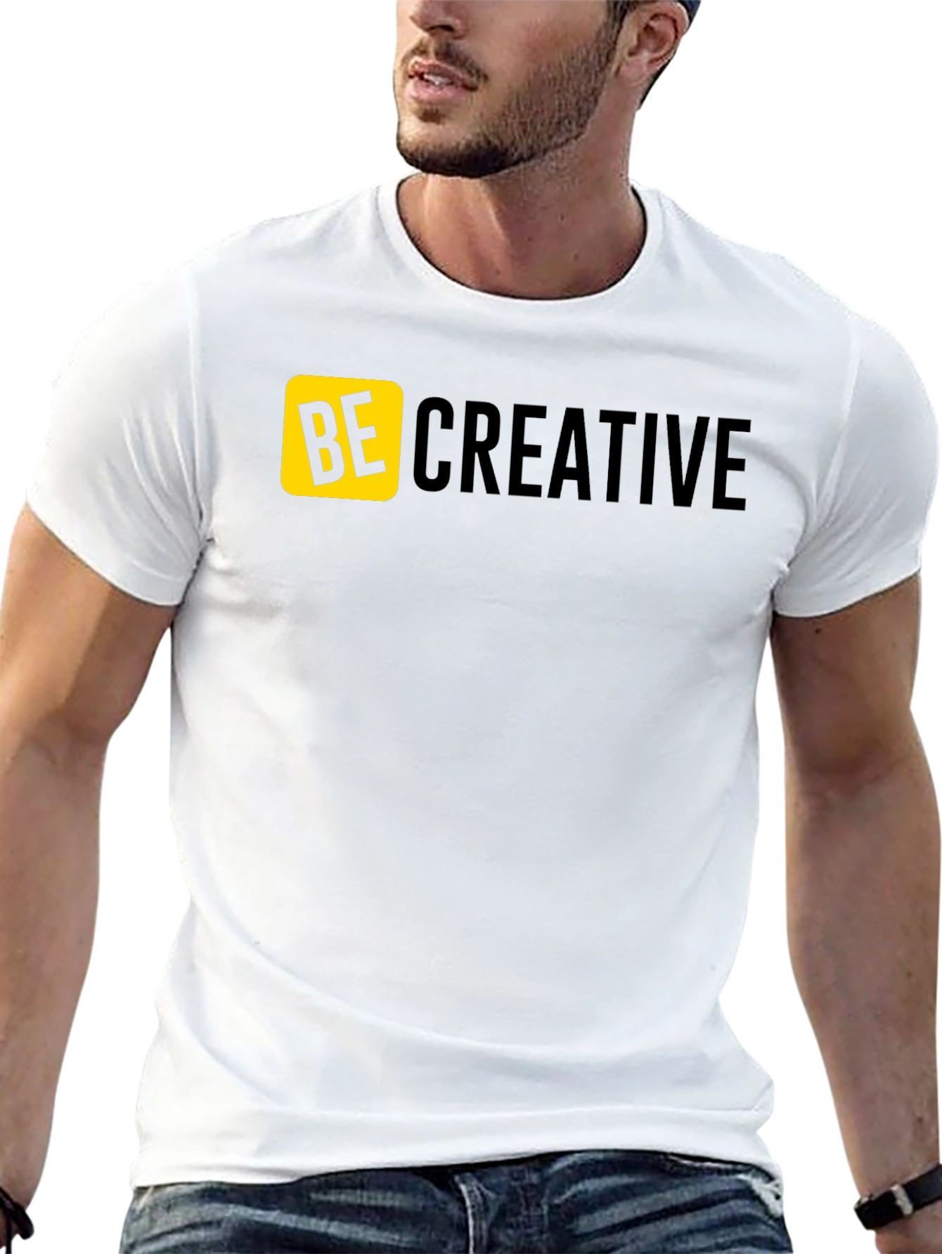 Be Creative Black T-Shirt
