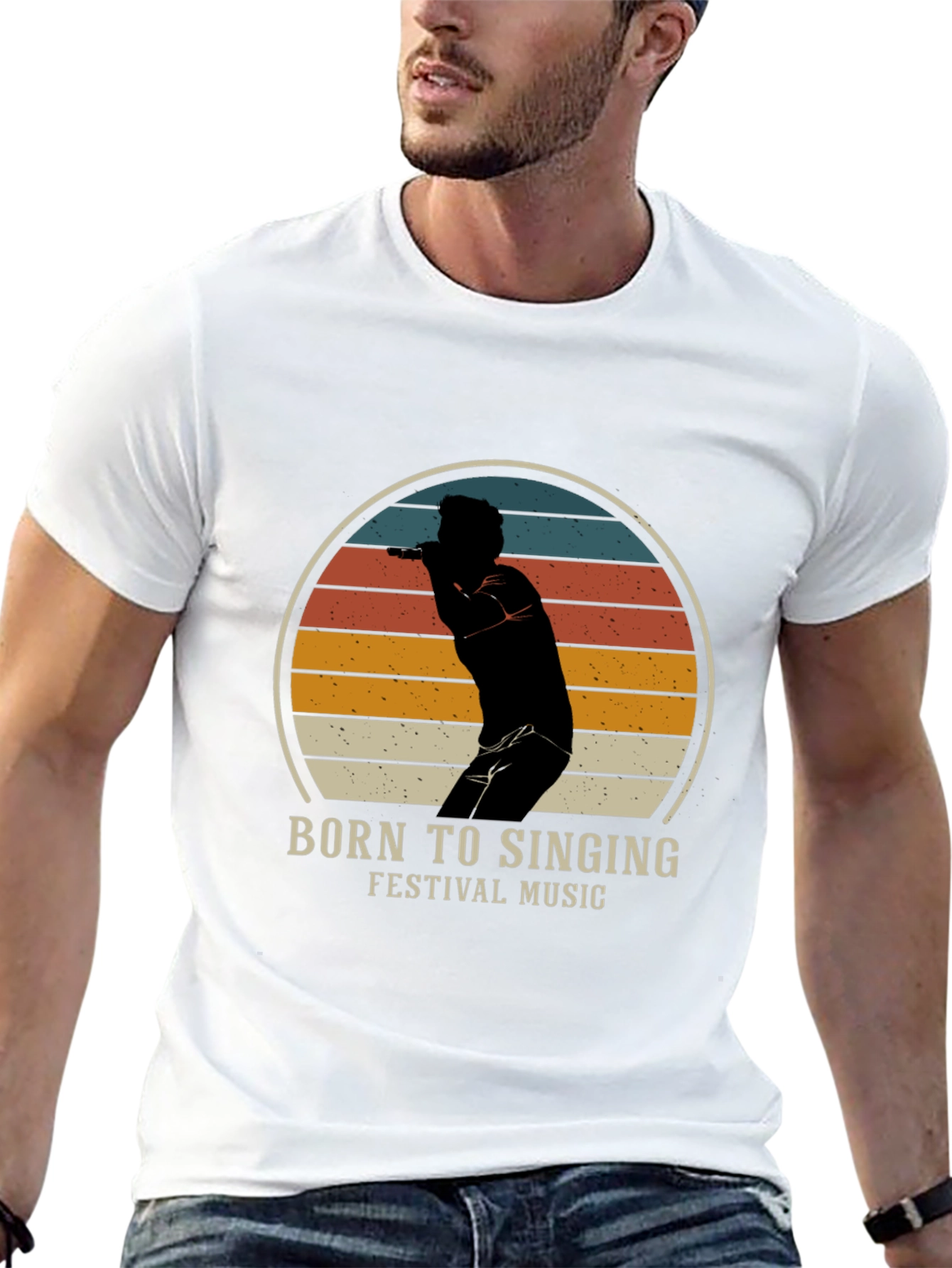 Born to Sing T-Shirt - Festival Music