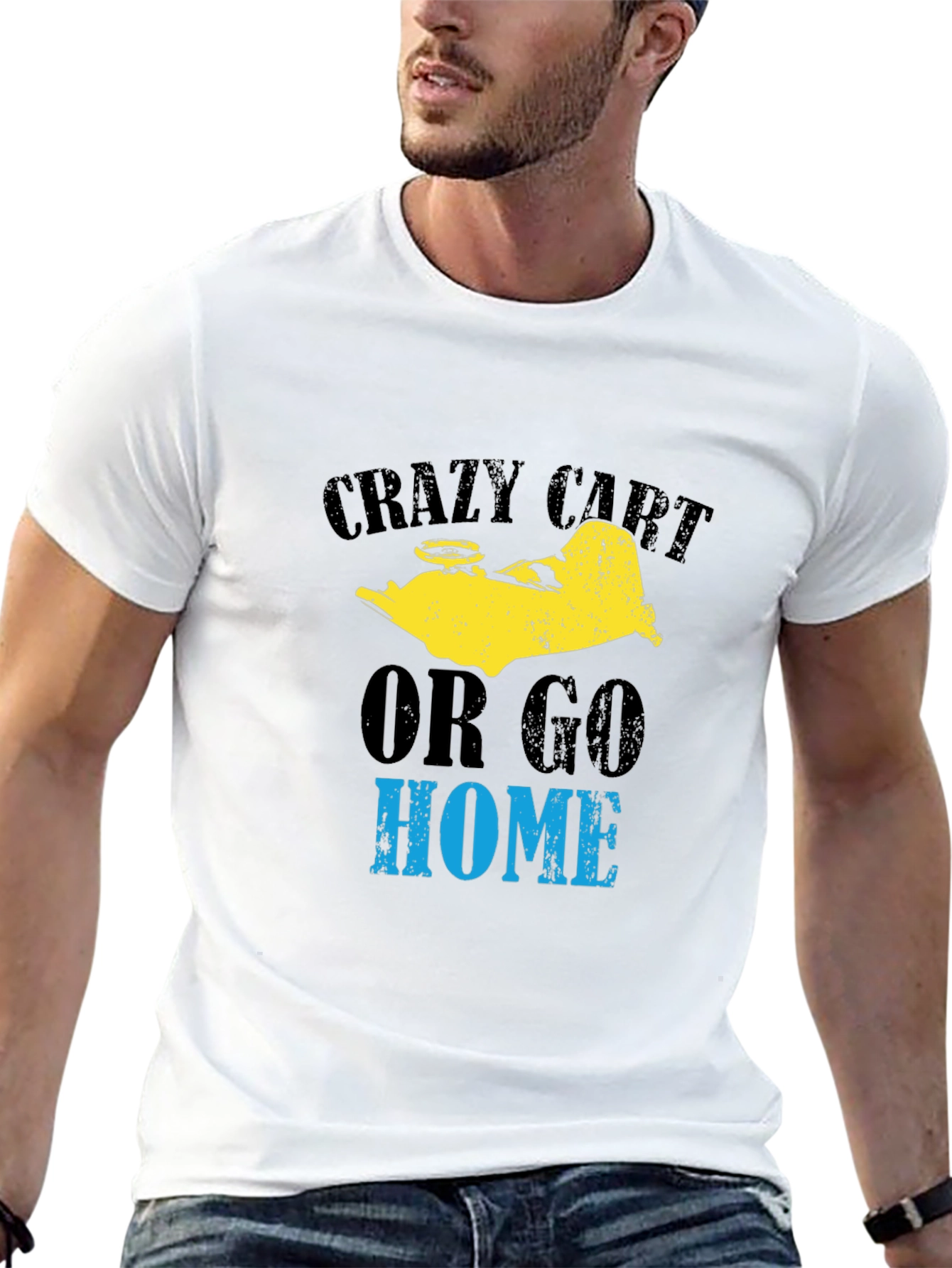 Crazy Cart or Go Home Tee