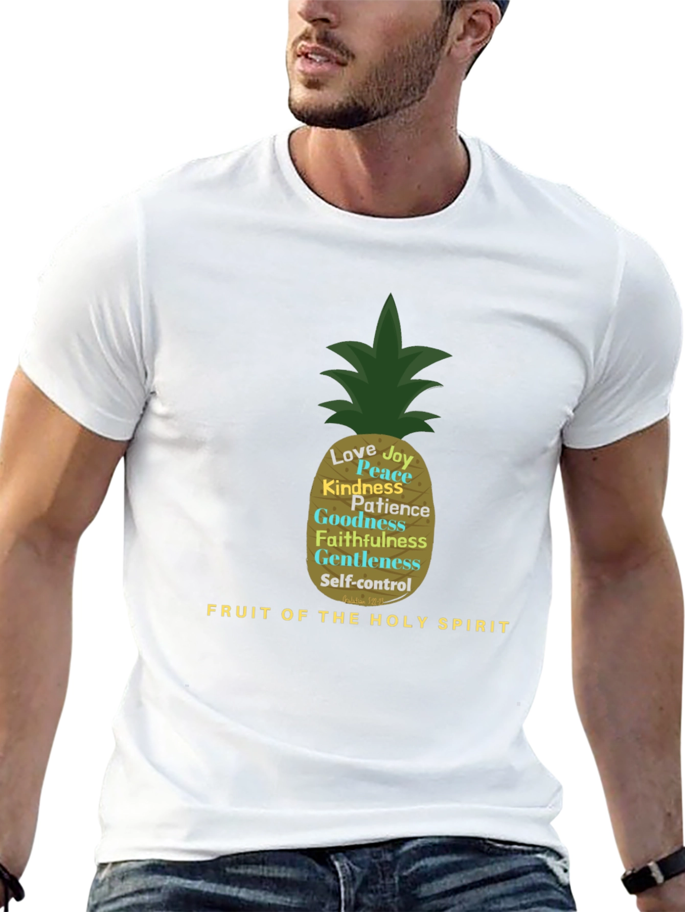 Fruit of the Spirit Pineapple Graphic Tee